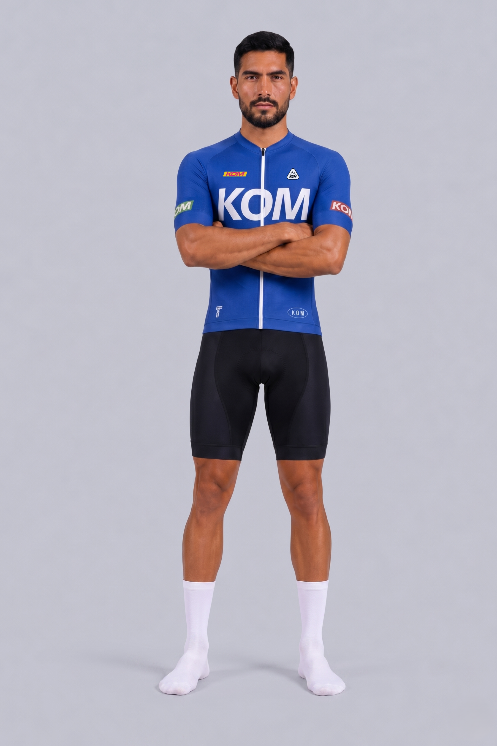 Jersey Ciclismo Tour KOM - Manga Corta Hombre