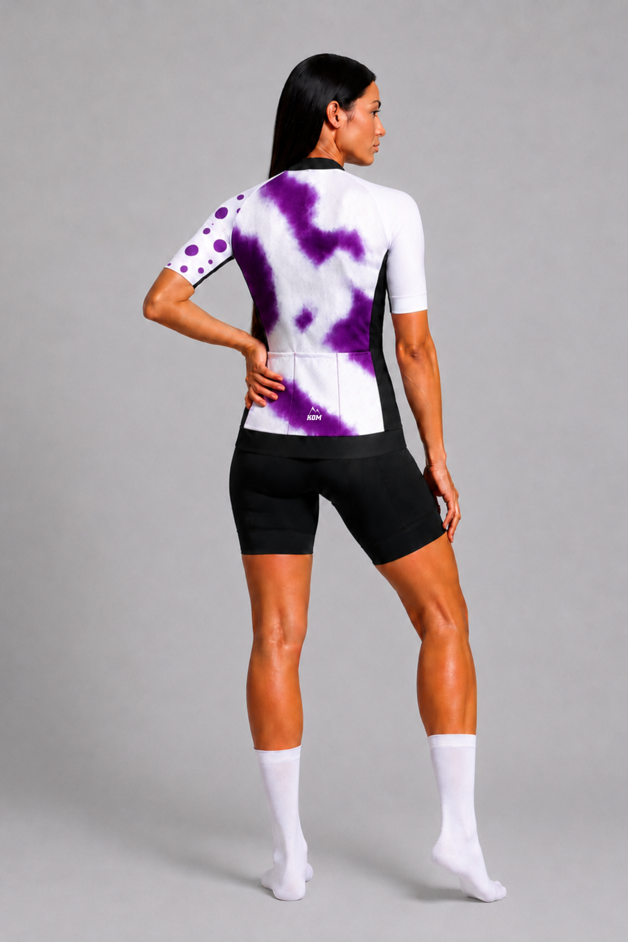Jersey Ciclismo Tour KOM Colección Frecuencia - Manga Corta Mujer