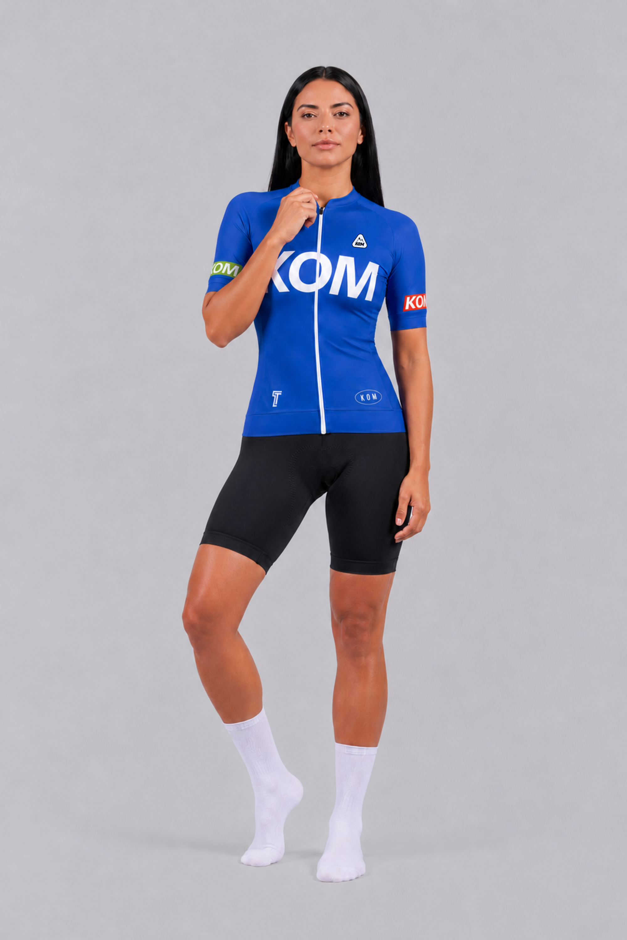 Jersey Ciclismo Tour KOM - Manga Corta Mujer