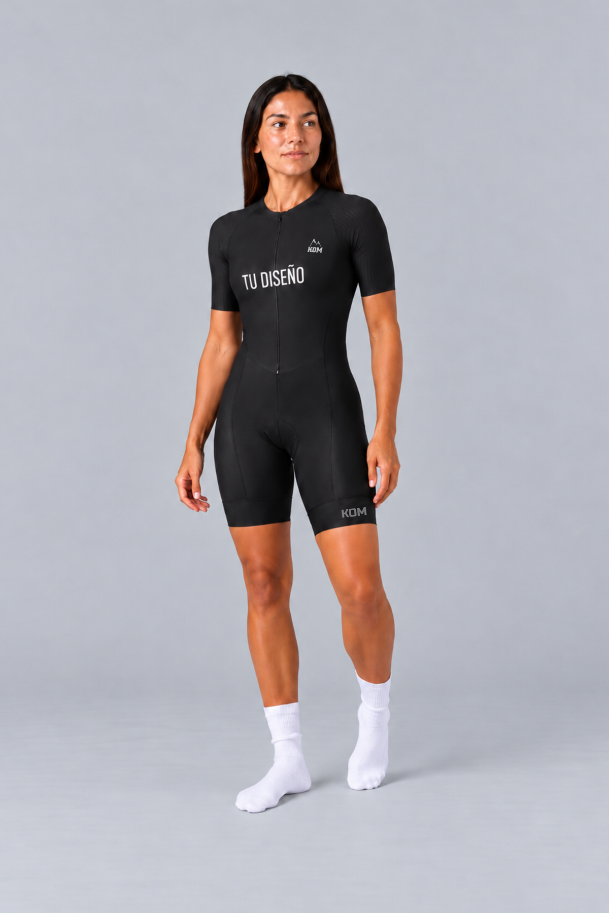 Enterizo TOUR TRI de Triatlón Personalizado - Tope de Gama - Manga Corta