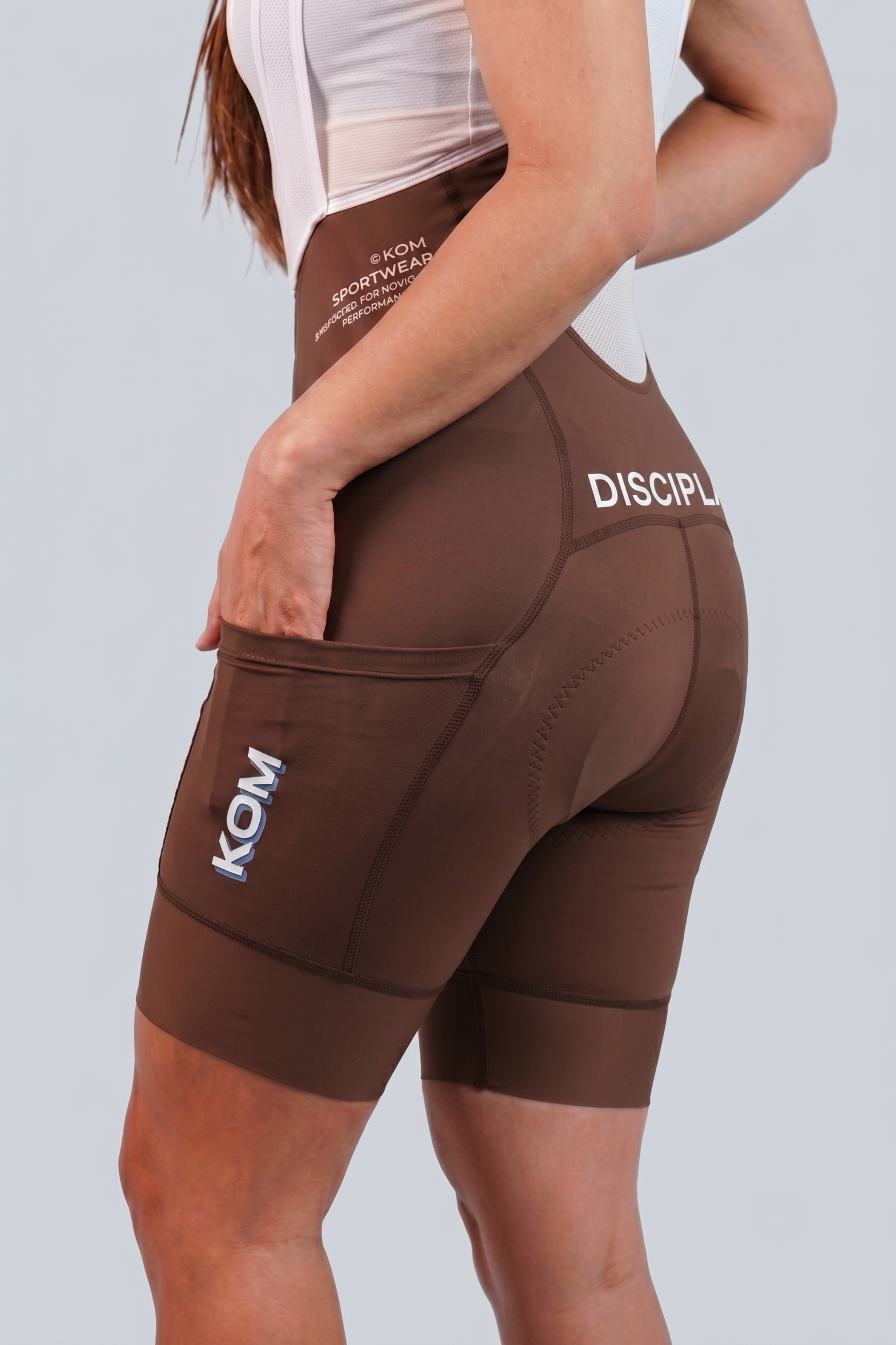 Lycra badana de ciclismo Giro plus con bolsillos Mujer