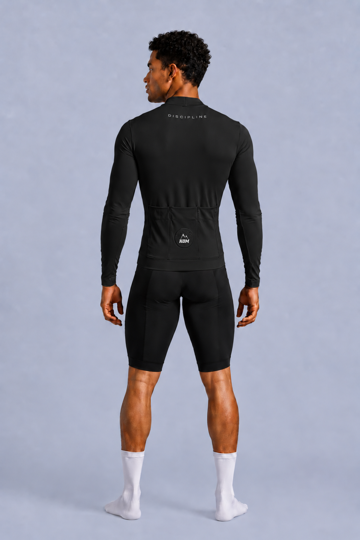 Jersey Manga Larga Sin Cremallera Hombre - Ciclismo