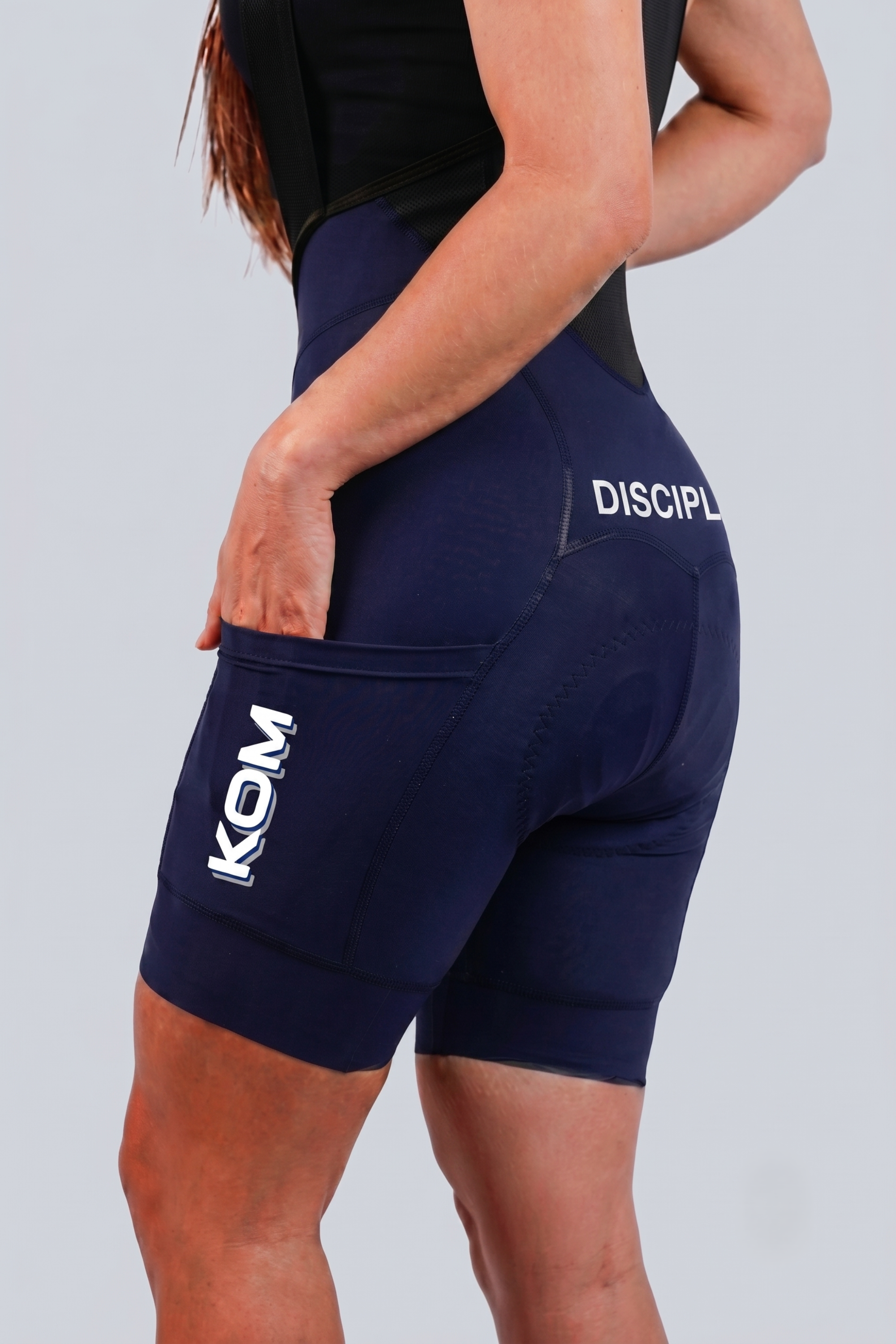 Lycra badana de ciclismo Giro plus con bolsillos Mujer