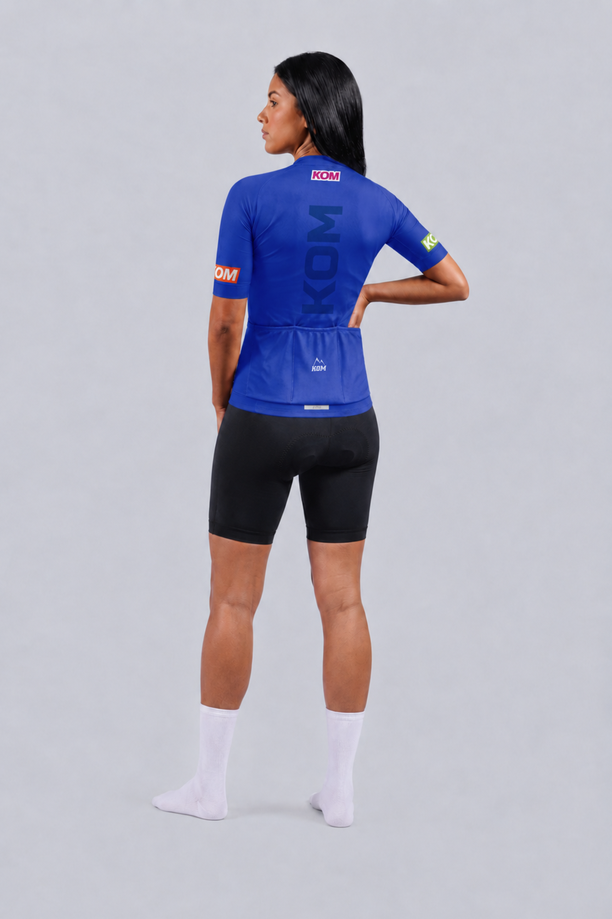 Jersey Ciclismo Tour KOM - Manga Corta Mujer