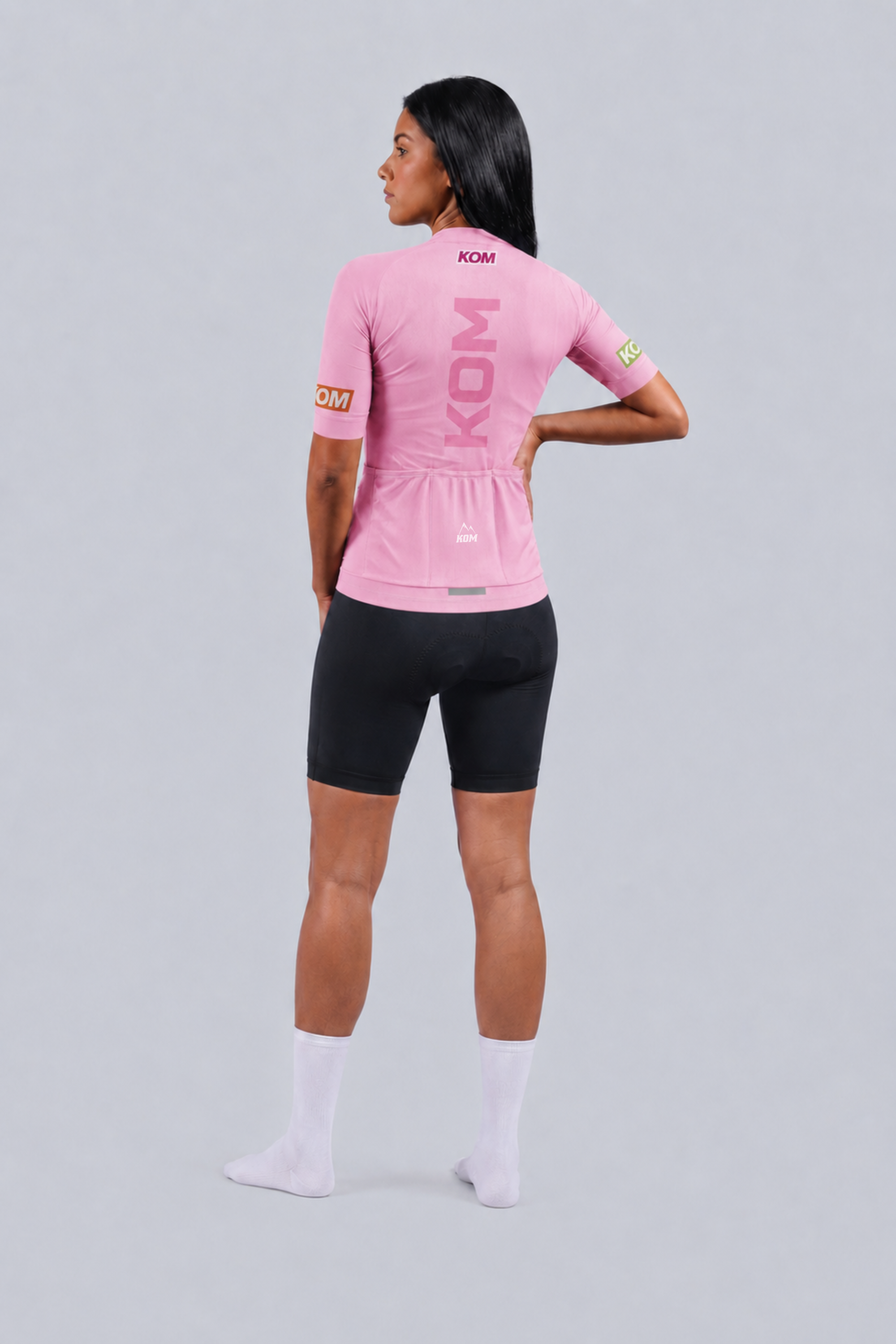 Jersey Ciclismo Tour KOM - Manga Corta Mujer