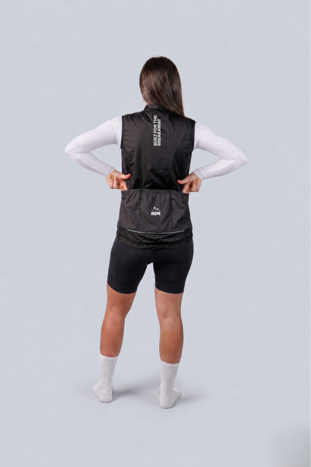 Chaleco corta viento 2.0 vuelta ciclismo, running