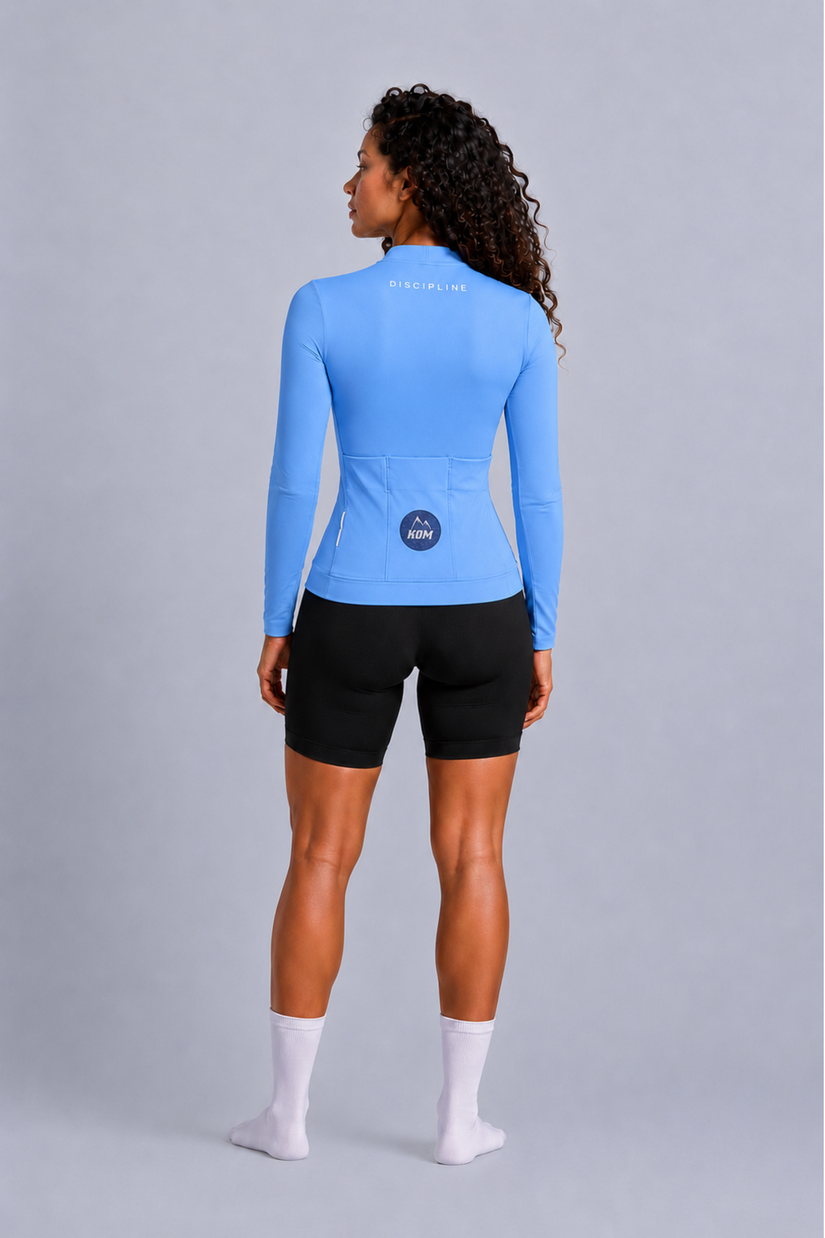Jersey Manga Larga Sin Cremallera Mujer - Ciclismo