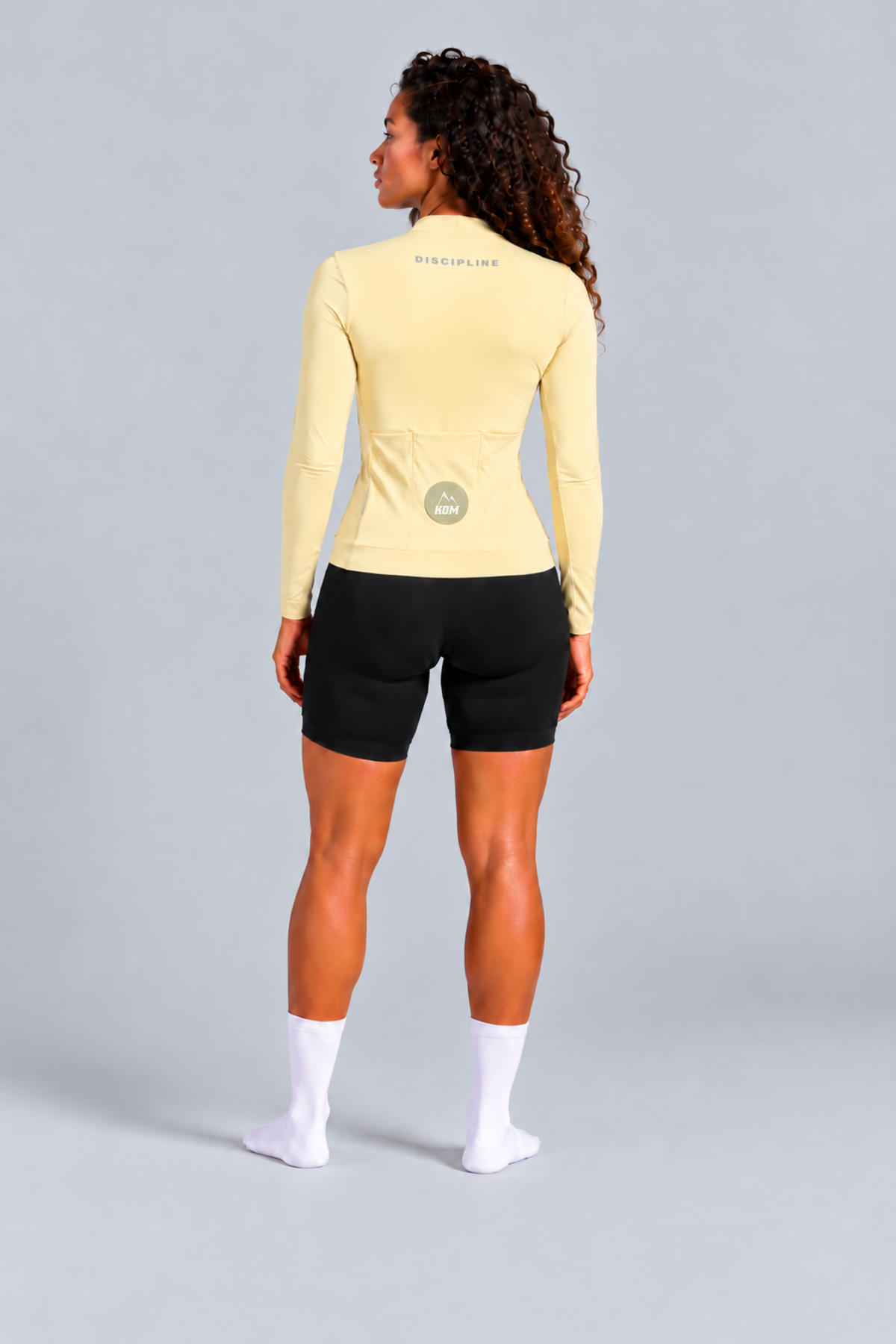 Jersey Manga Larga Sin Cremallera Mujer - Ciclismo
