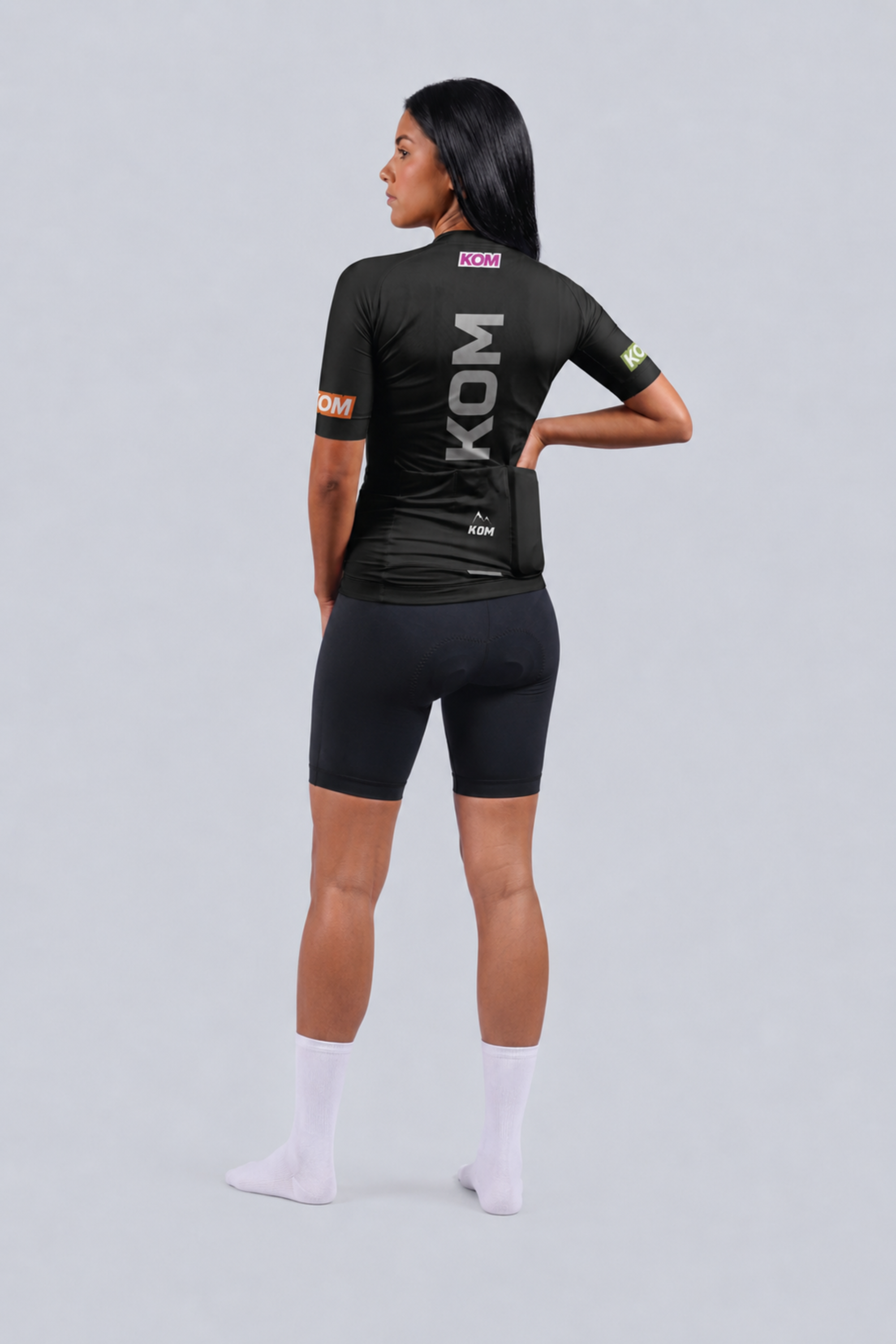 Jersey Ciclismo Tour KOM - Manga Corta Mujer