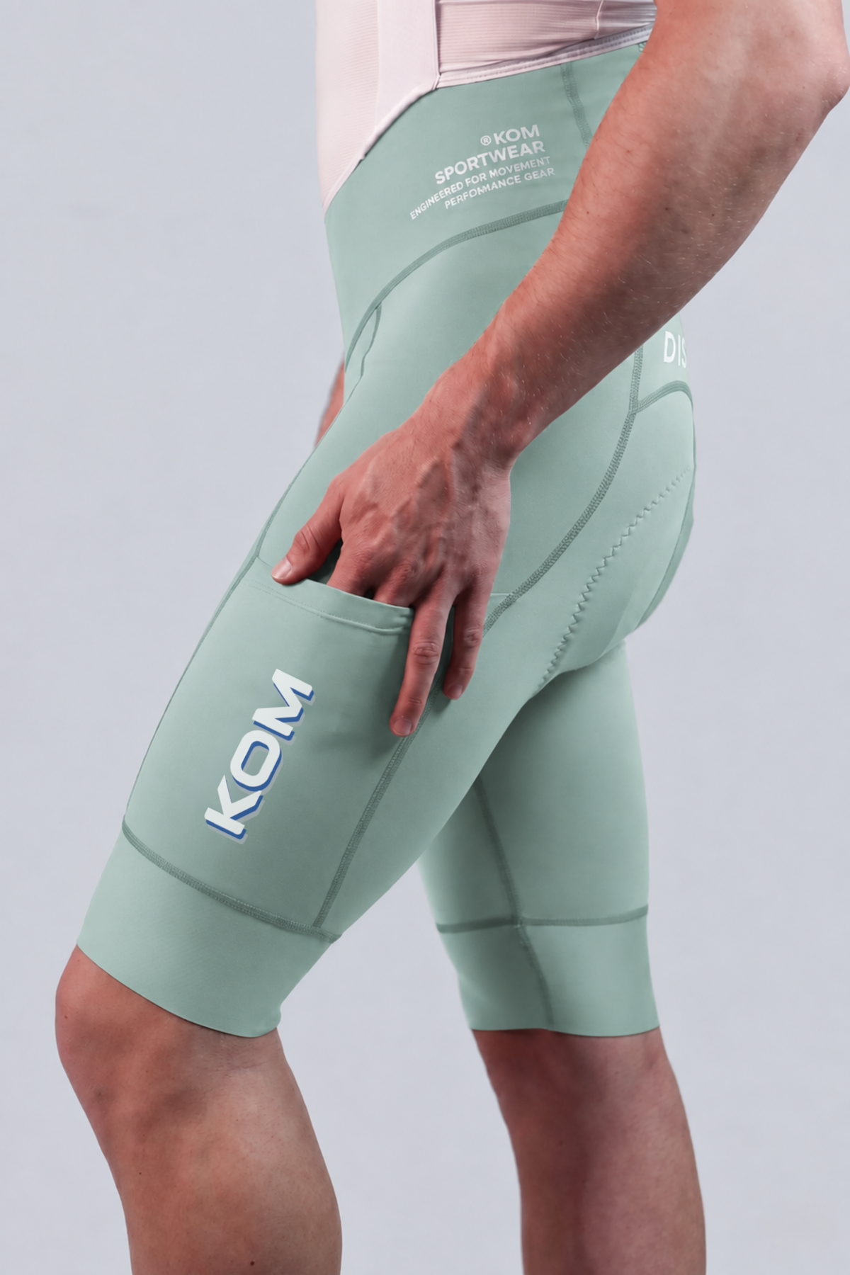 Lycra badana de ciclismo Giro plus con bolsillos Hombre