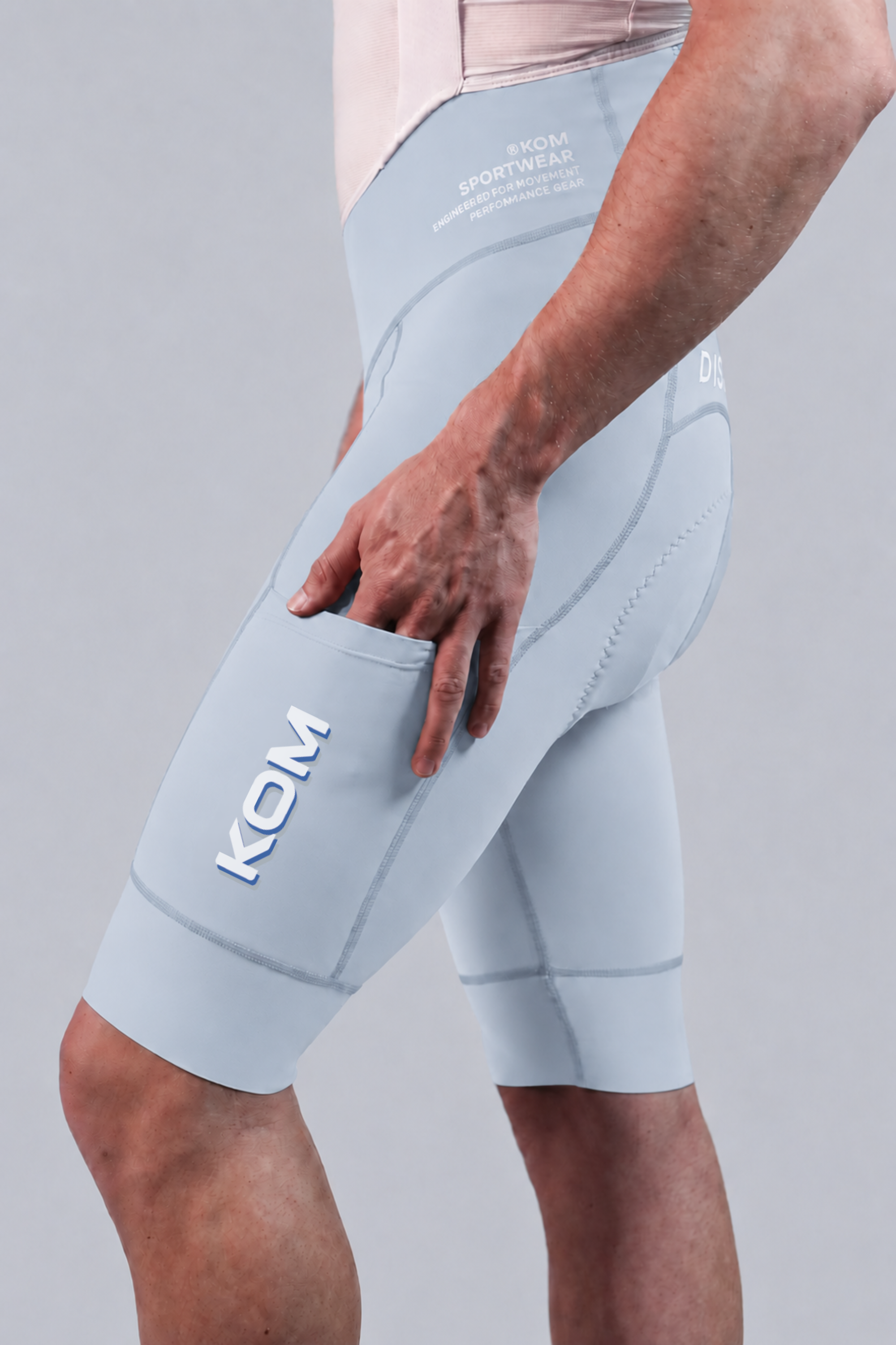 Lycra badana de ciclismo Giro plus con bolsillos Hombre