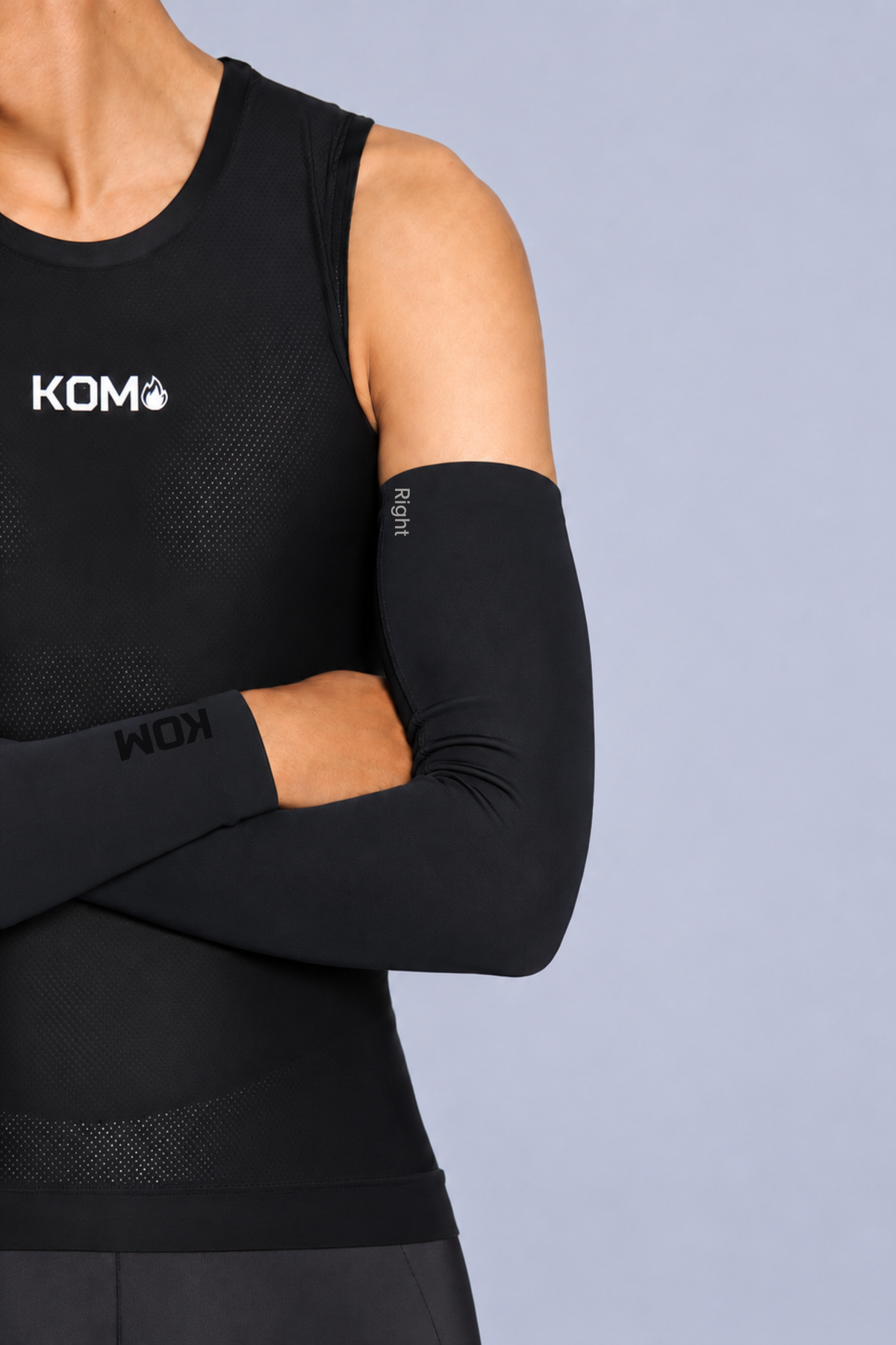Mangas Deportivas de Tela Licrada para Ciclismo y Running