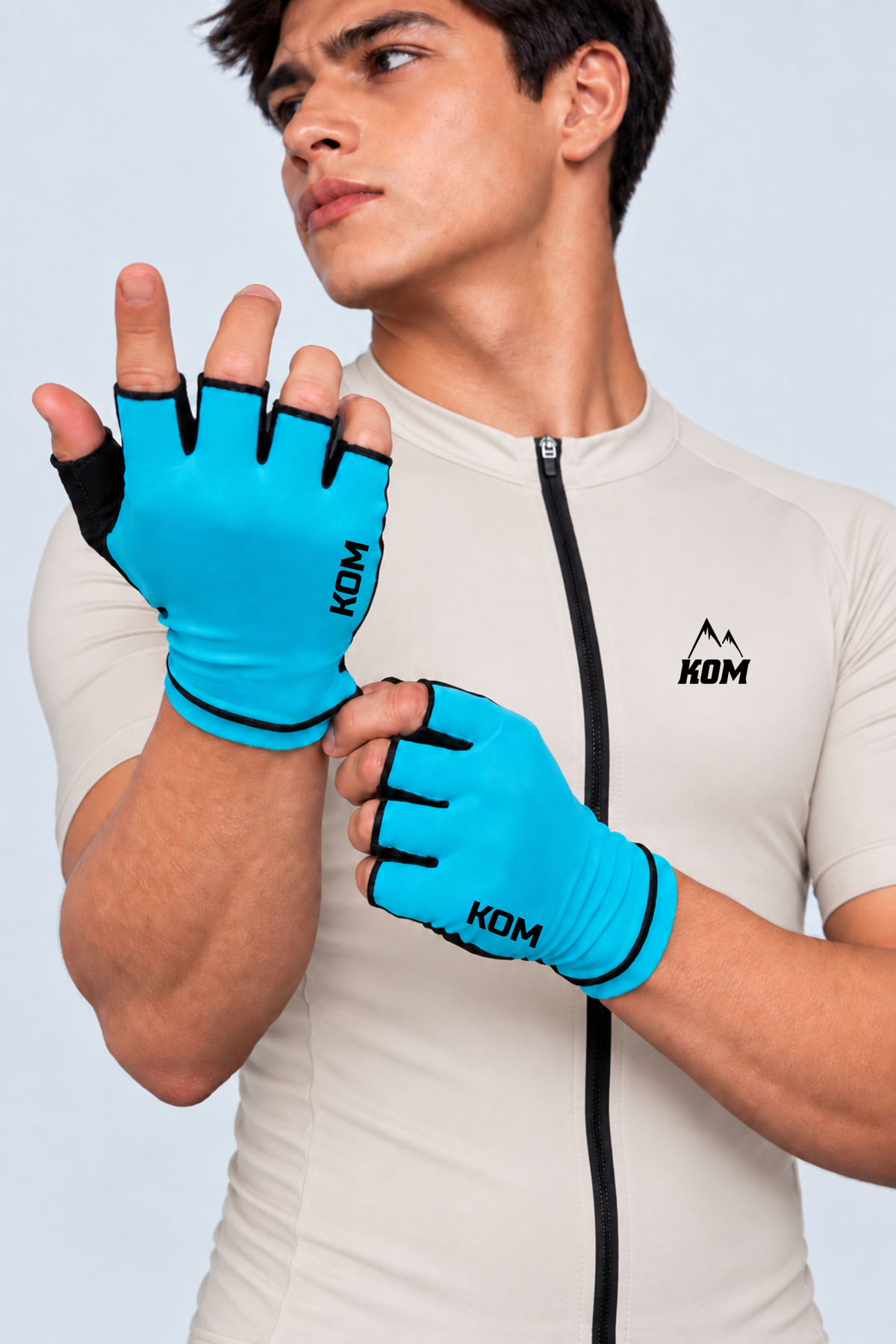 Guantes de ciclismo dedo corto
