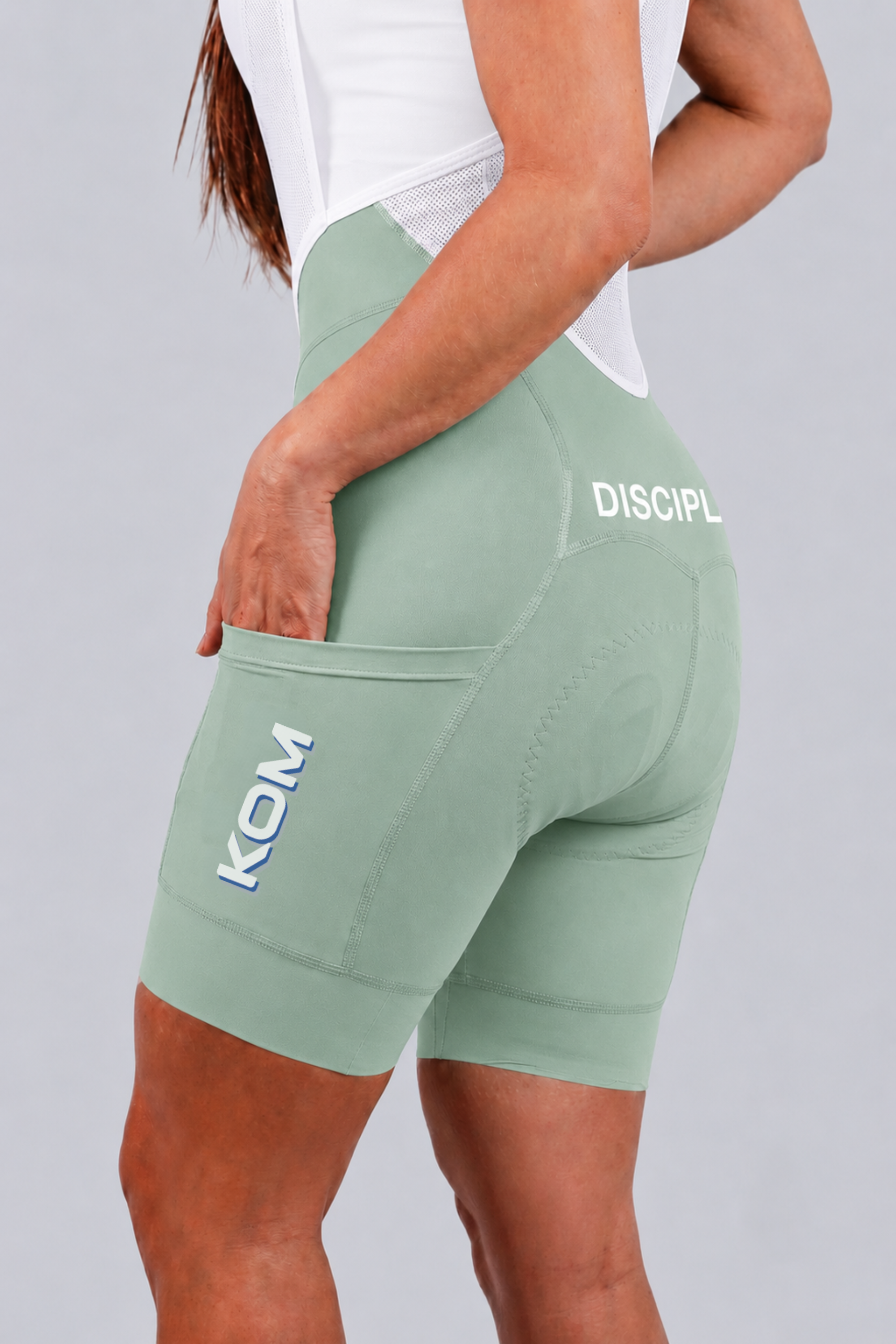 Lycra badana de ciclismo Giro plus con bolsillos Mujer