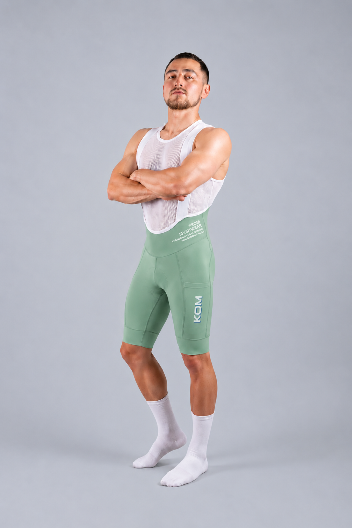 Lycra badana de ciclismo Giro plus con bolsillos Hombre
