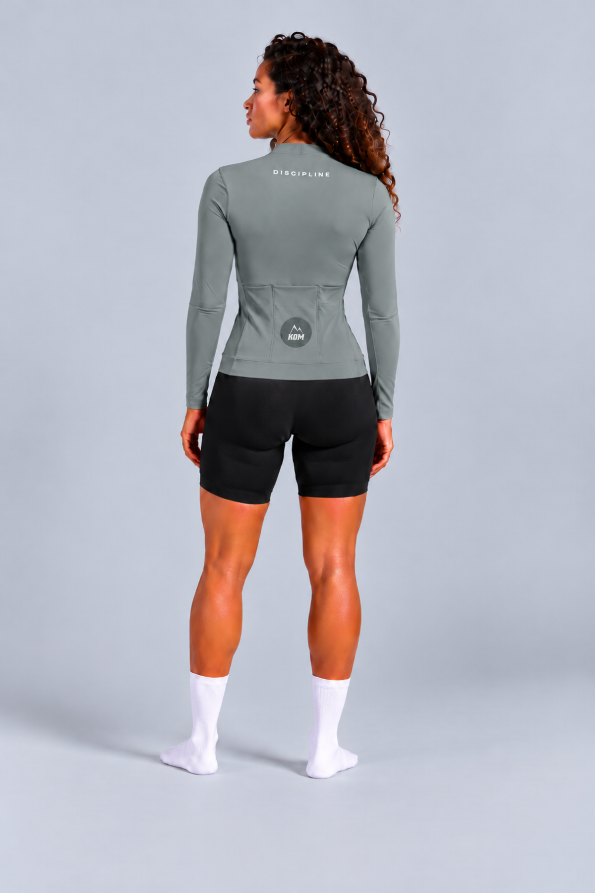 Jersey Manga Larga Sin Cremallera Mujer - Ciclismo