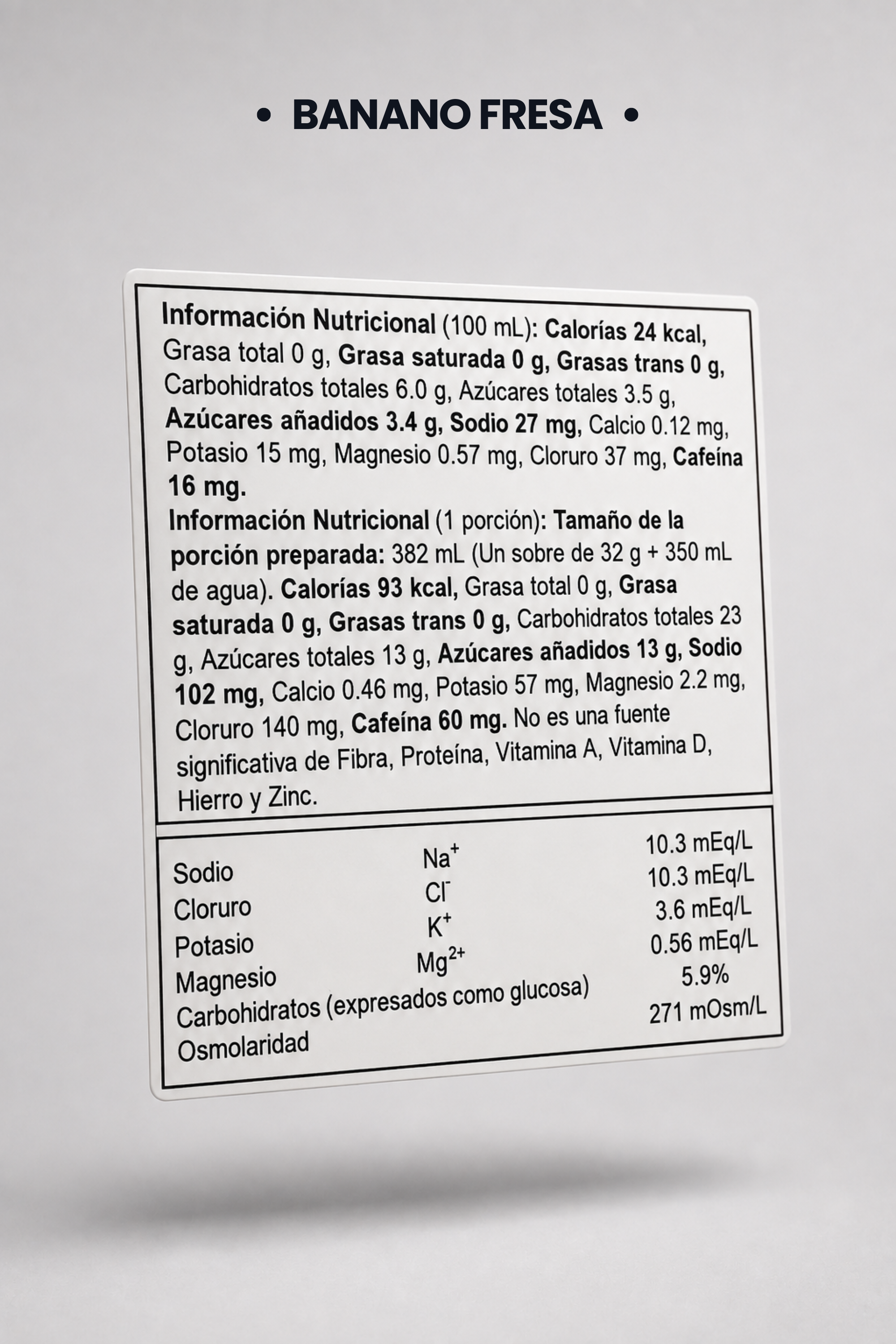 Gel Energético KOM 23 g de Carbohidratos | Caja x24