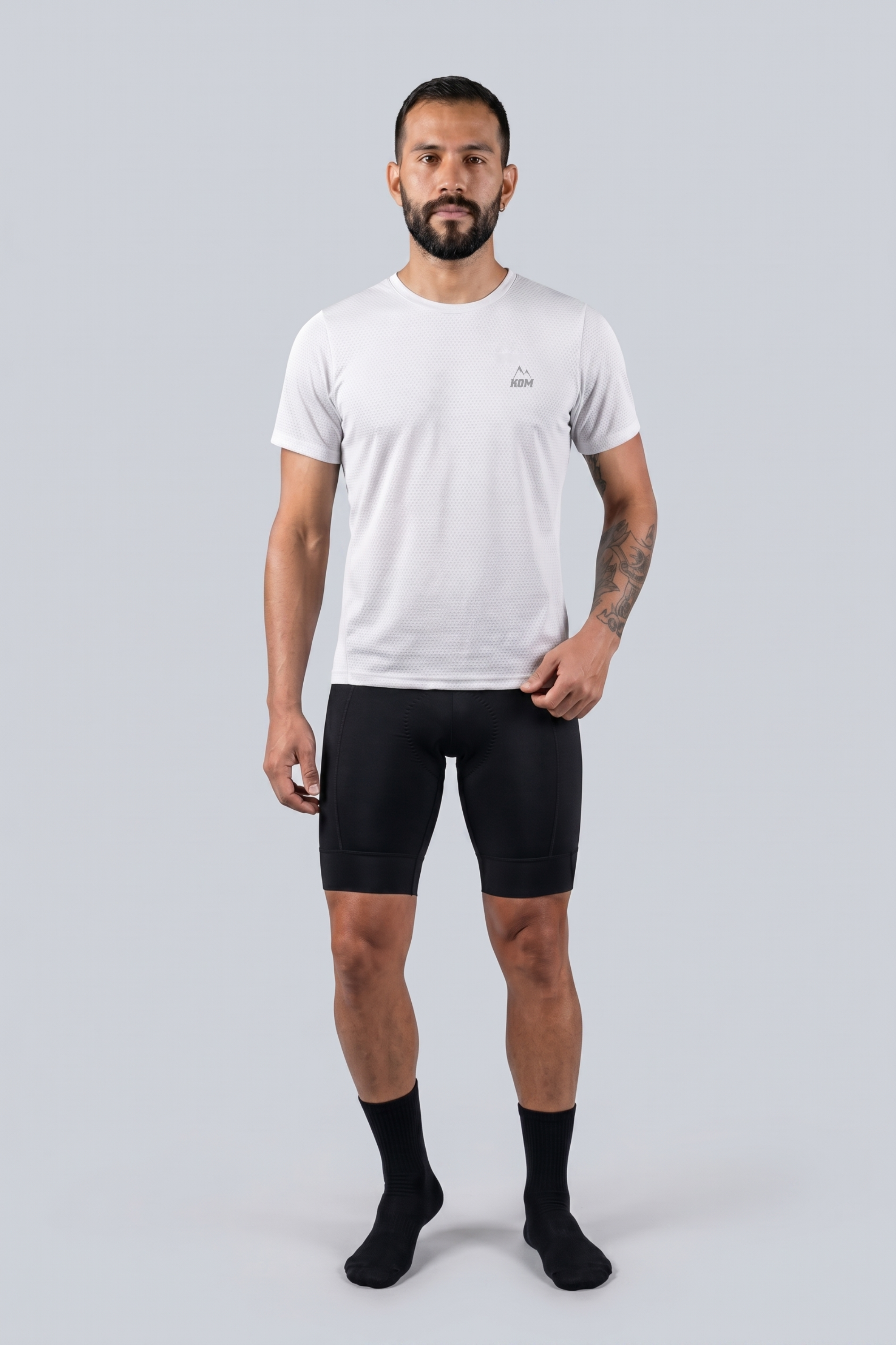 Camiseta deportiva running GIRO color natural