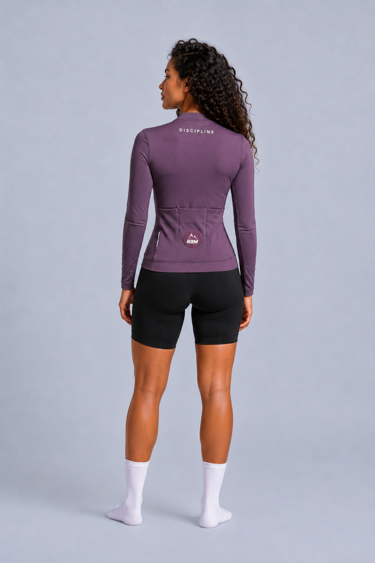 Jersey Manga Larga Sin Cremallera Mujer - Ciclismo