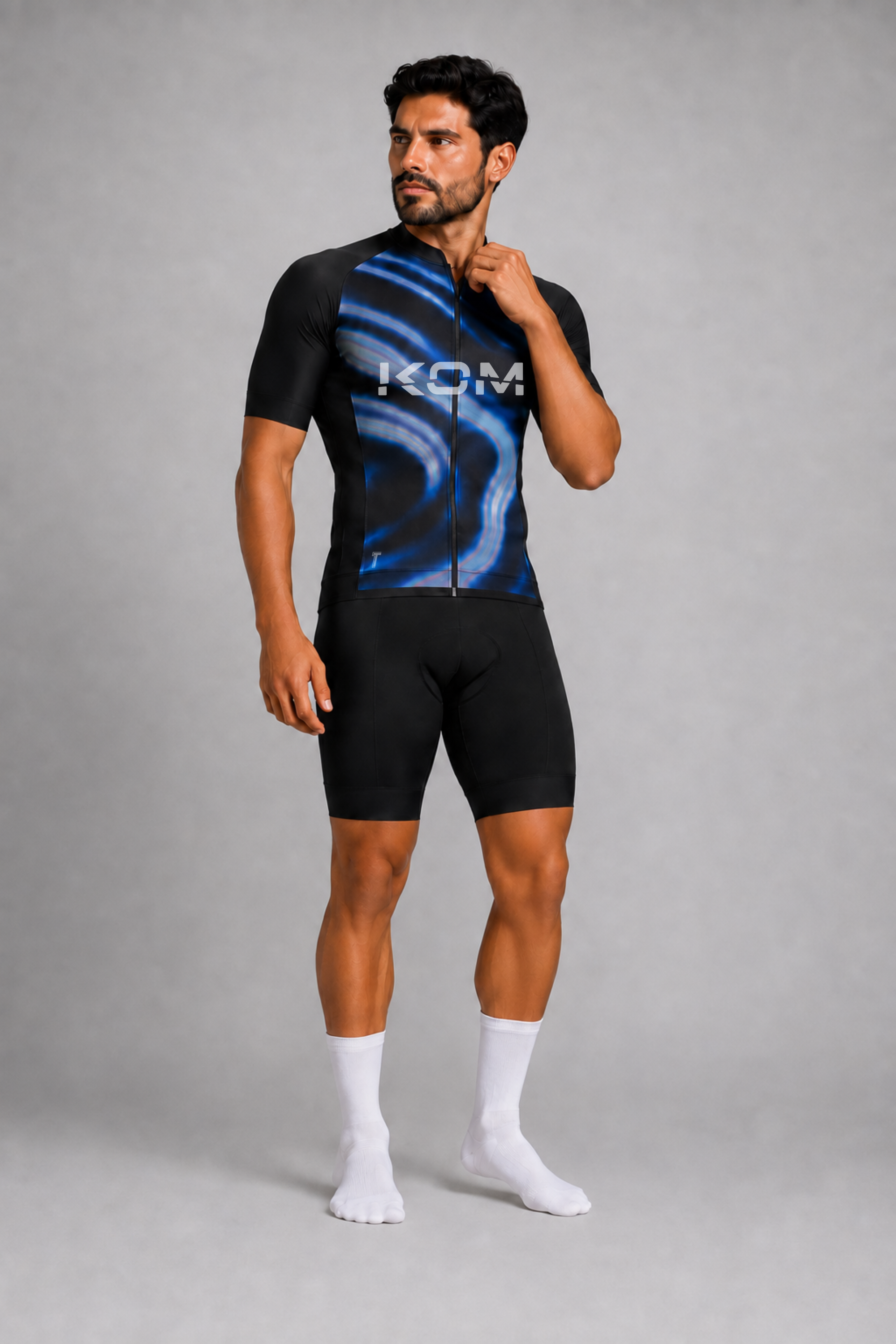 Jersey Ciclismo Tour KOM Colección Frecuencia - Manga Corta Hombre