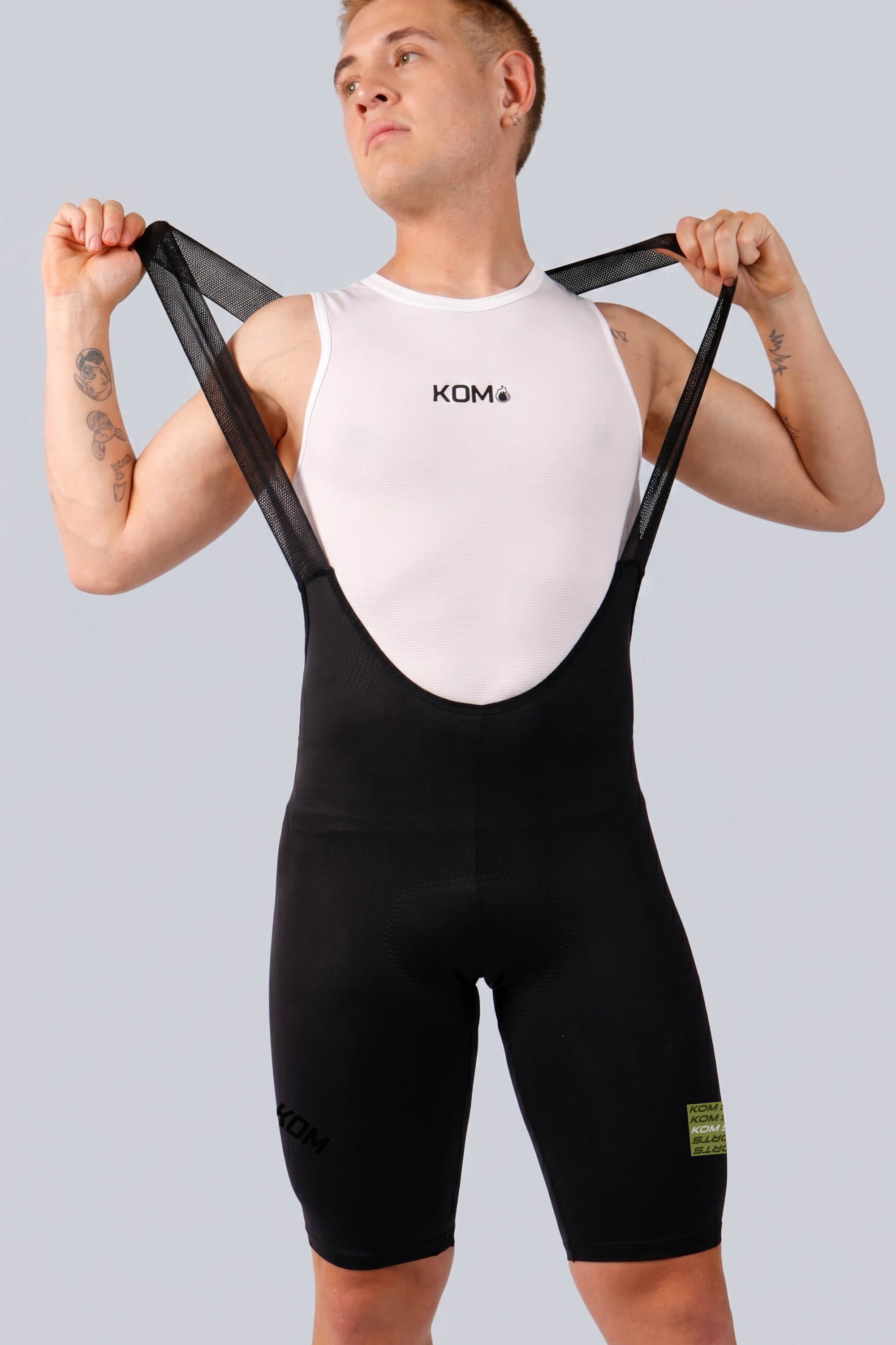 Lycra badana de ciclismo sin costuras Tour - Hombre