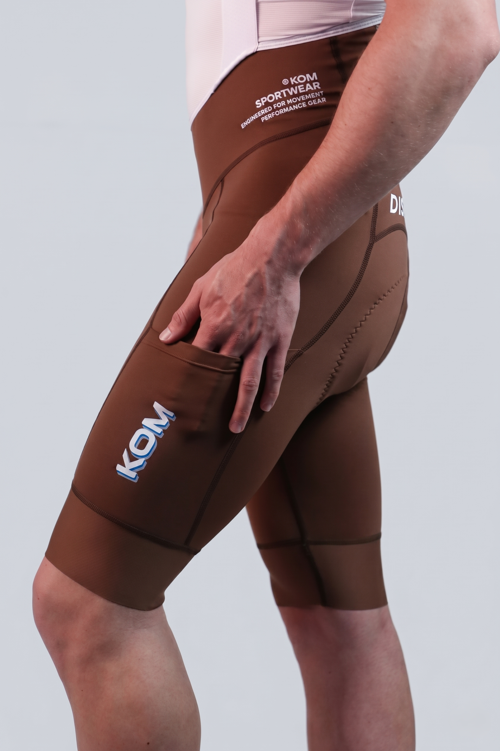 Lycra badana de ciclismo Giro plus con bolsillos Hombre