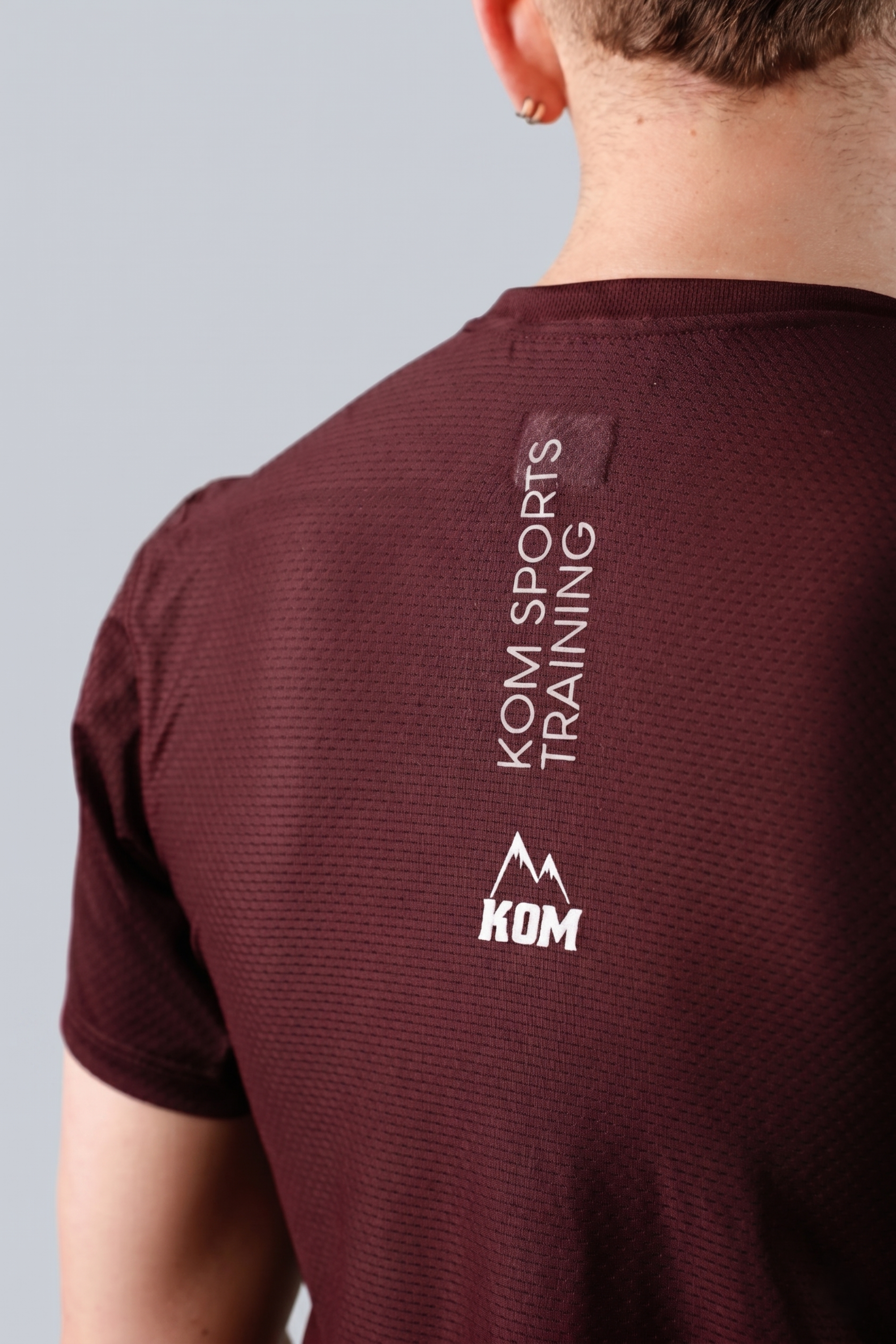 Camiseta deportiva running GIRO color natural