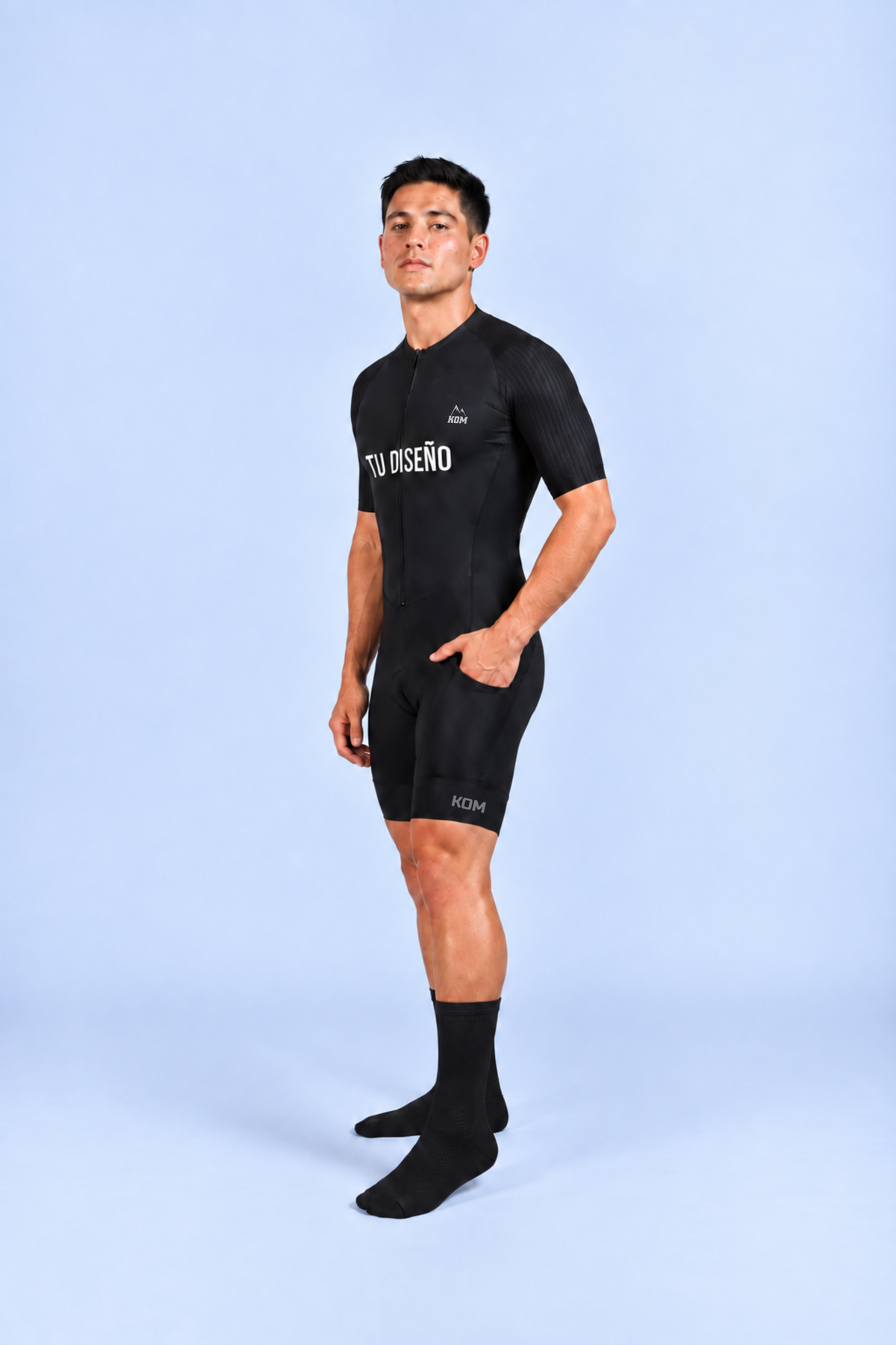 Enterizo GIRO TRI de Triatlón Personalizado - Manga Corta