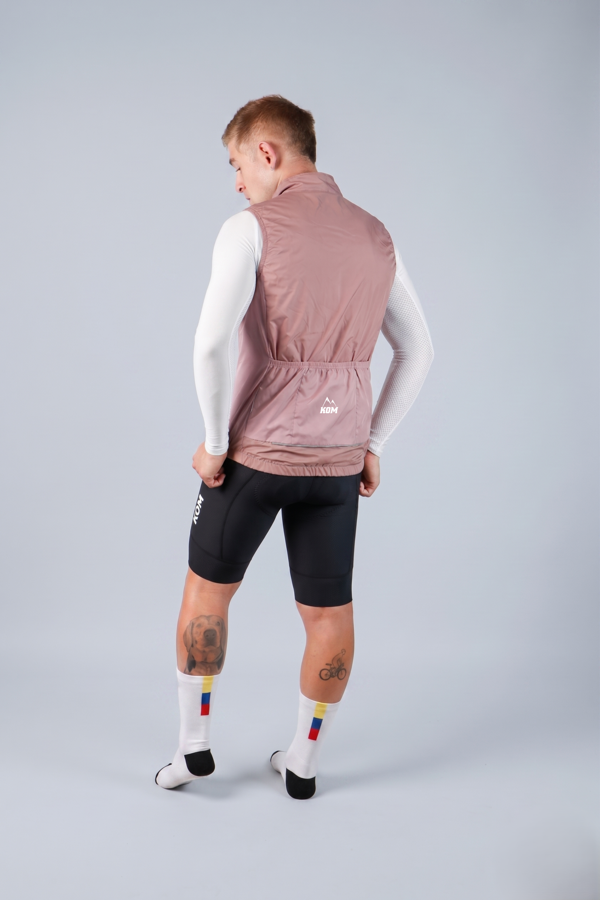 Chaleco corta viento 2.0 vuelta ciclismo, running