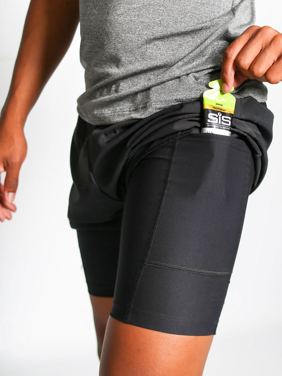 Pantaloneta para running hombre TOUR