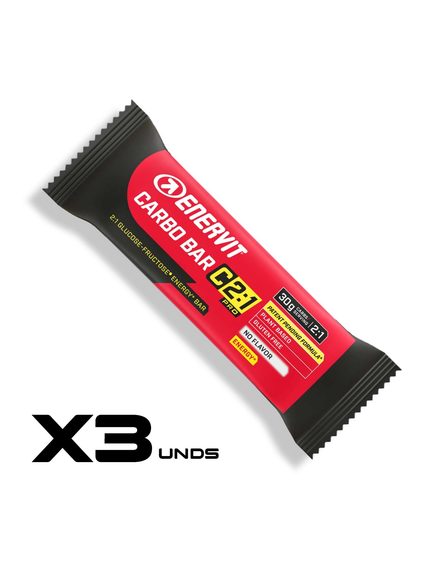 ENERVIT CARBO BAR C2:1 PRO X3 unidades