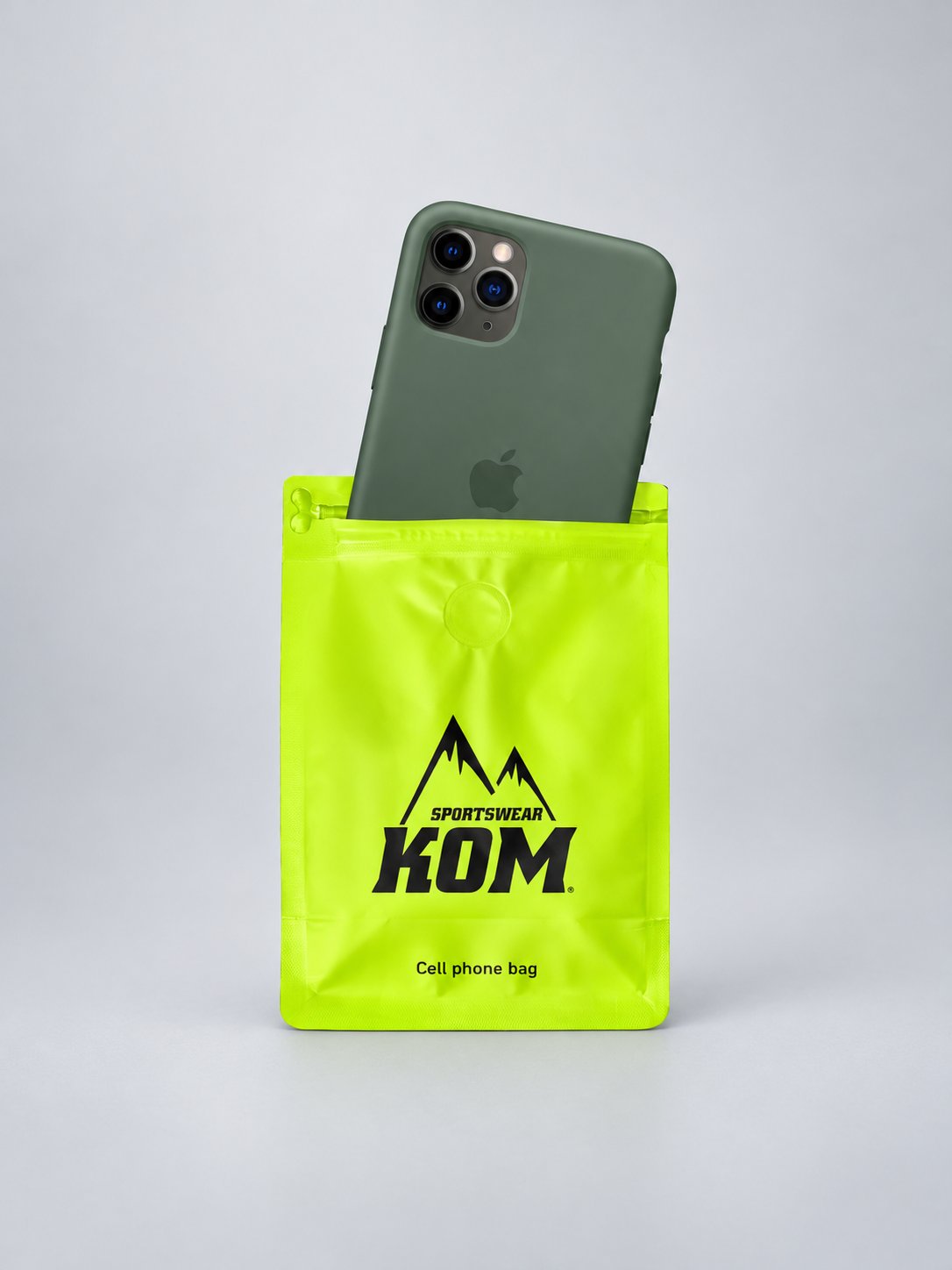 Estuche impermeable celular cierre ziploc ciclismo, running, motos,