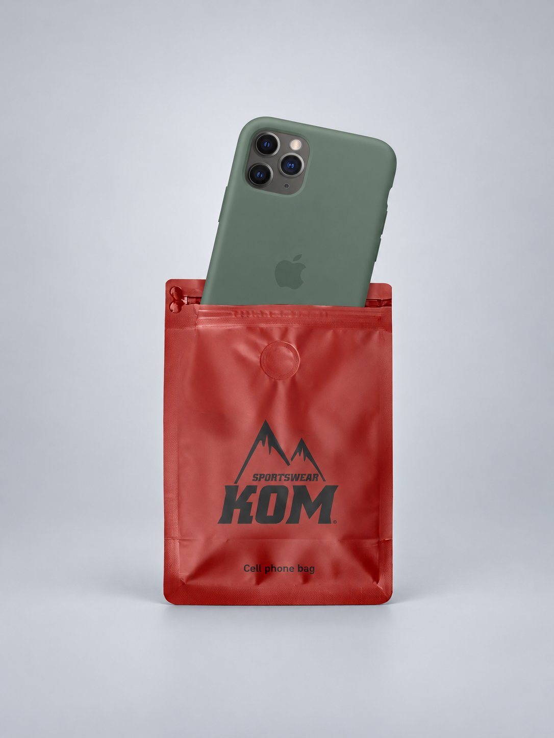 Estuche impermeable celular cierre ziploc ciclismo, running, motos,