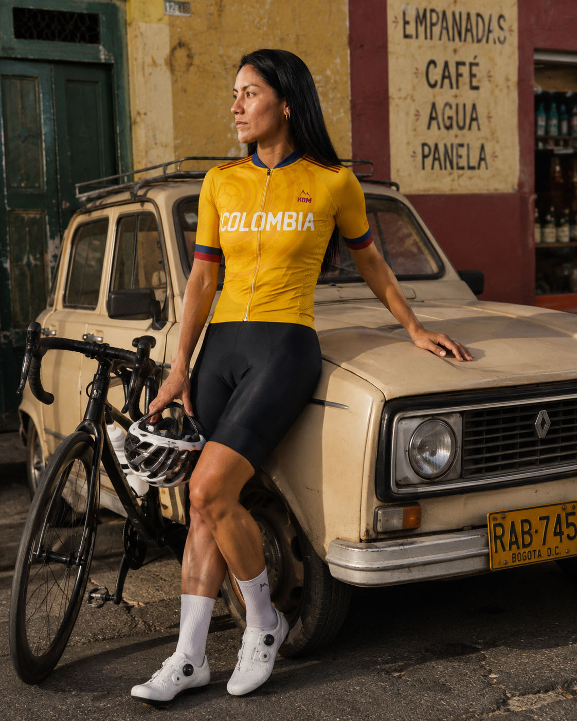 Jersey Clásico Colombia Mundialista - Manga Corta Mujer