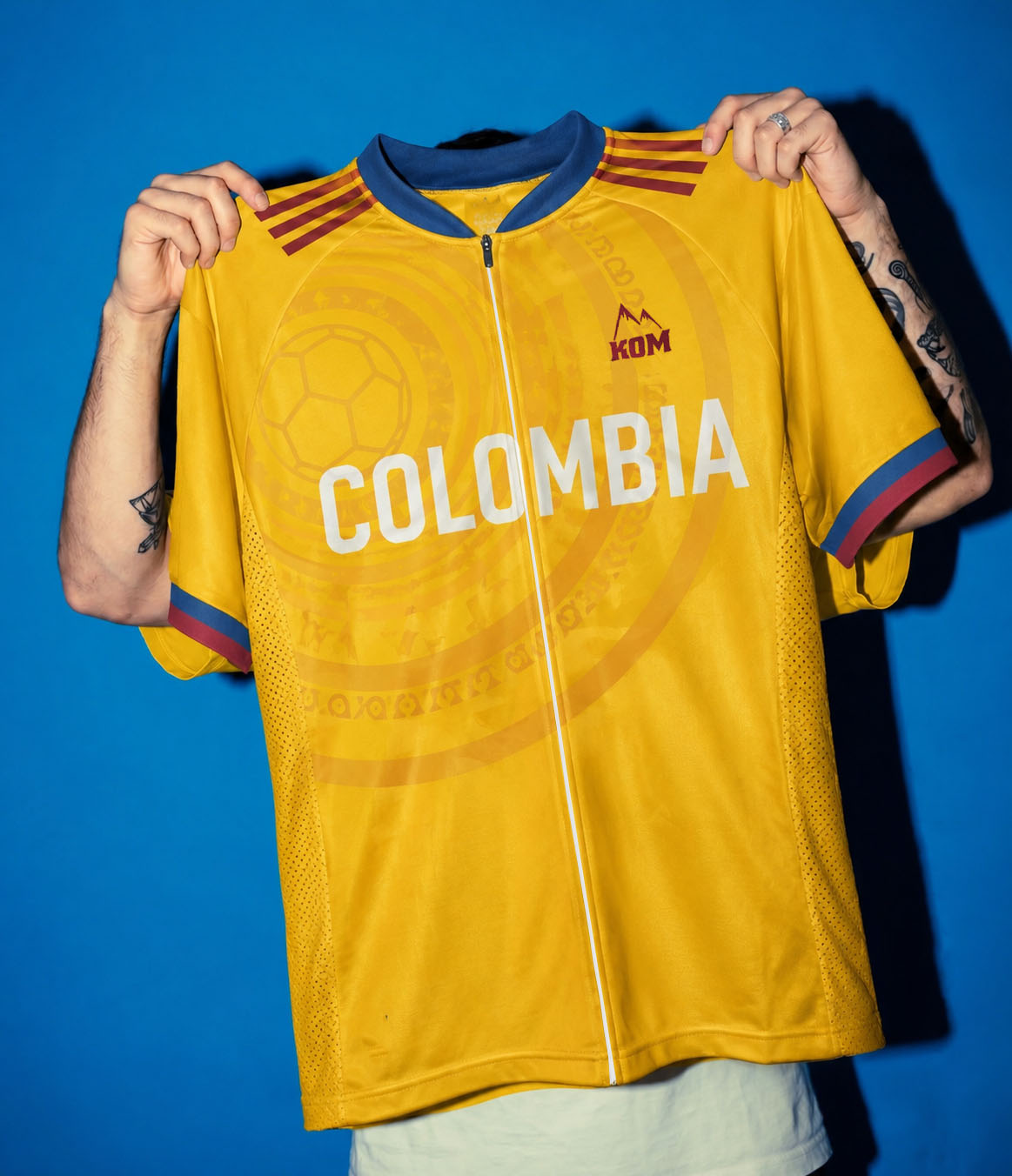 Jersey Clásico Colombia Mundialista - Manga Corta Mujer
