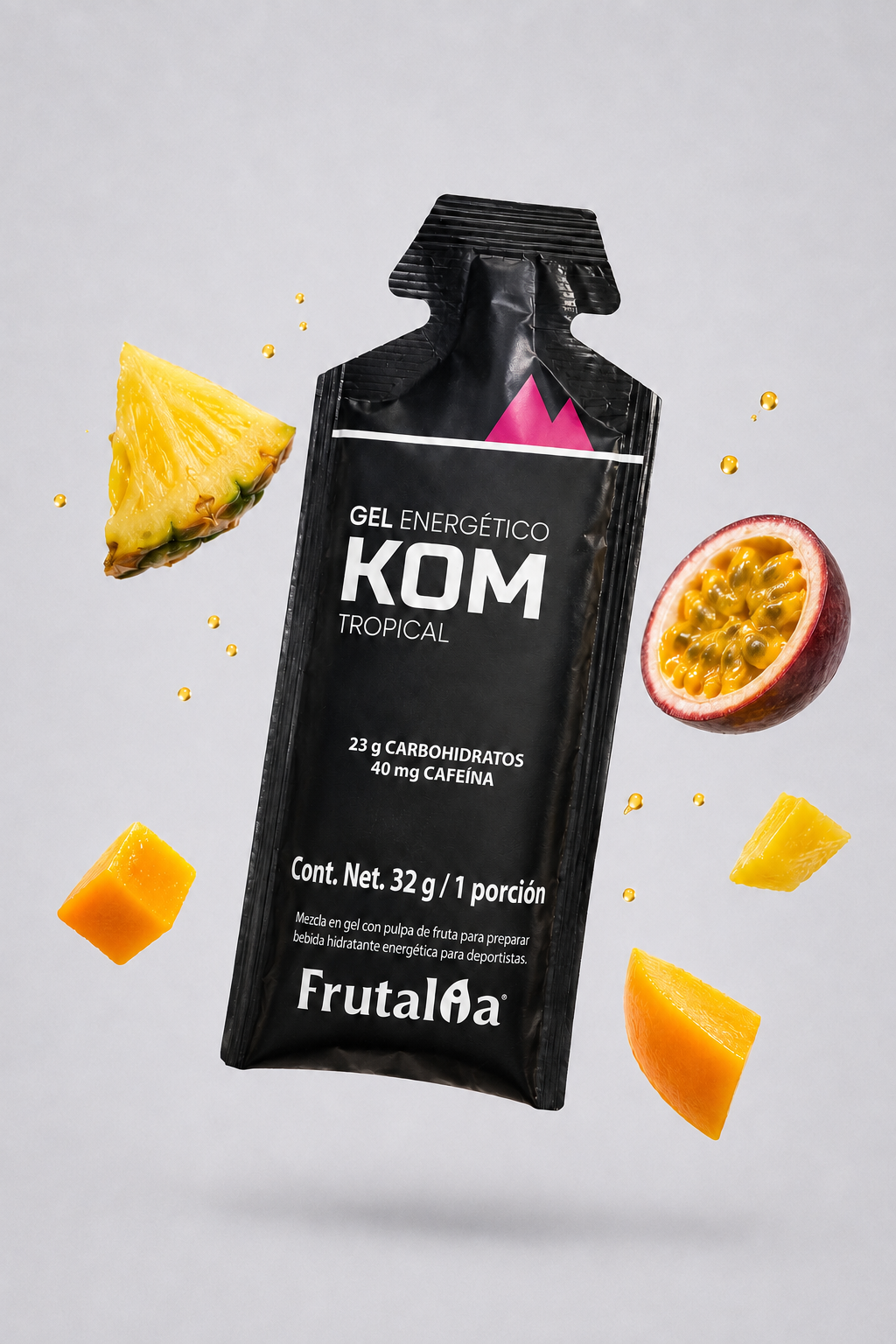 Gel Energético KOM | 23 g de Carbohidratos