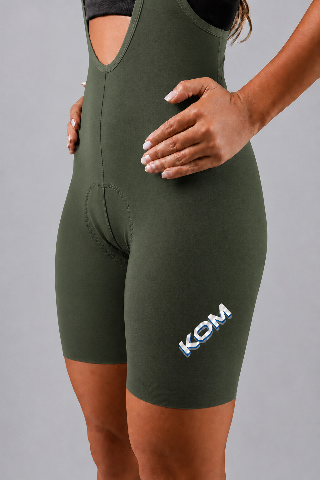 Lycra badana de ciclismo sin costuras Tour Mujer