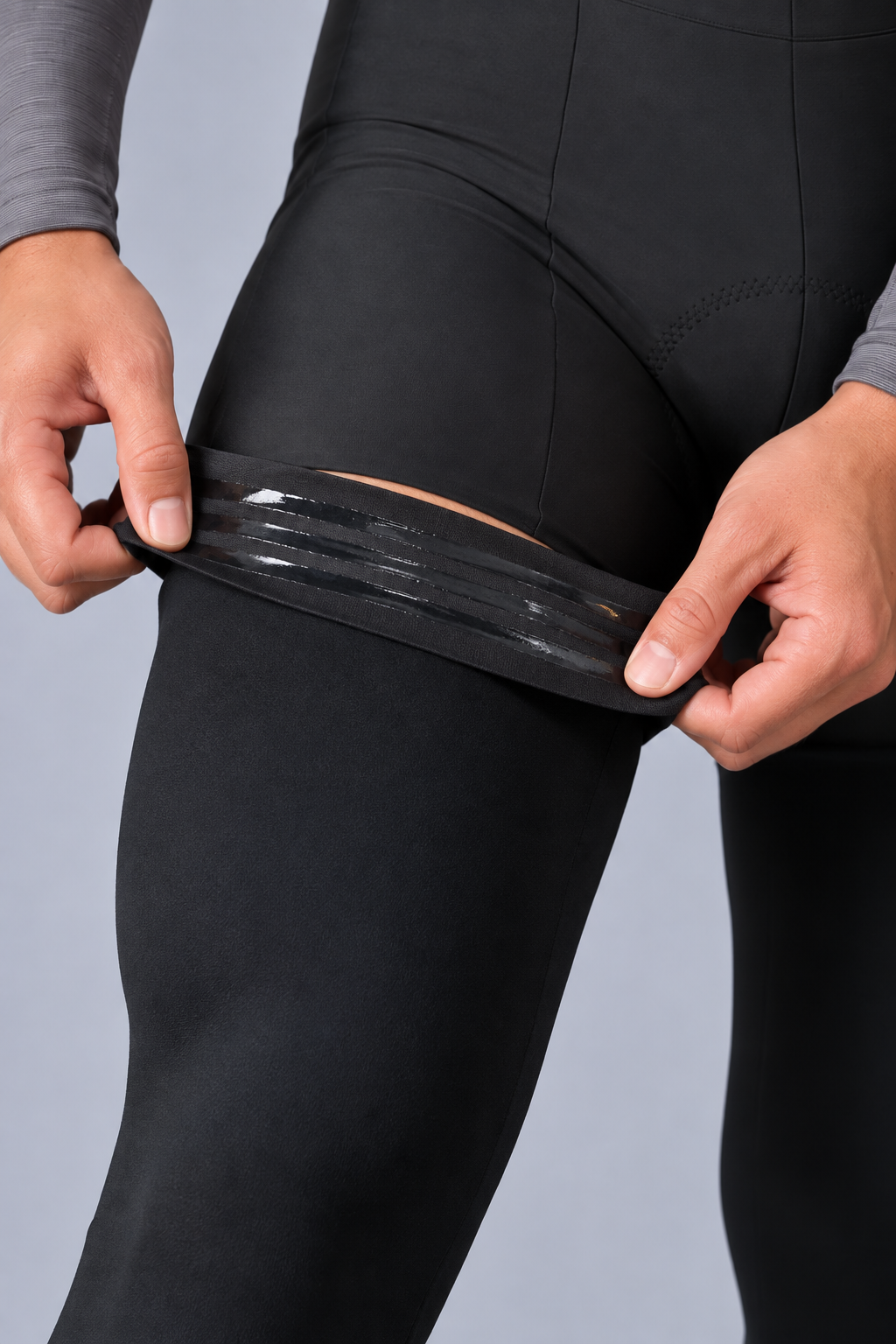 Perneras Deportivas 3/4 de Tela Licrada para Ciclismo y Running