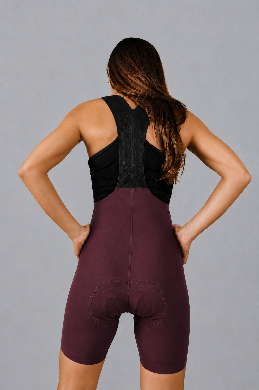 Lycra badana de ciclismo sin costuras Tour Mujer
