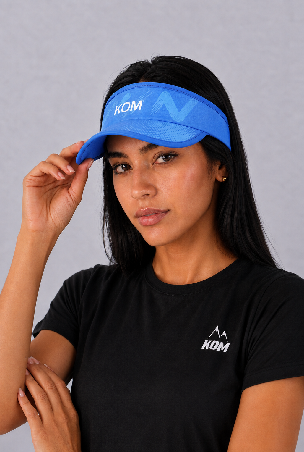 Running visor cap