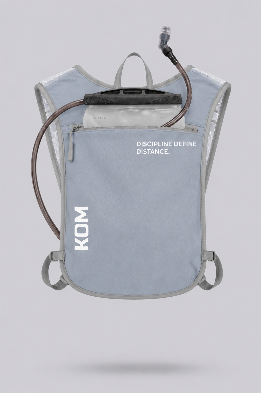 Combo trail: Chaleco de hidratación 2.0 + bolsa de hidratación 1.0 L