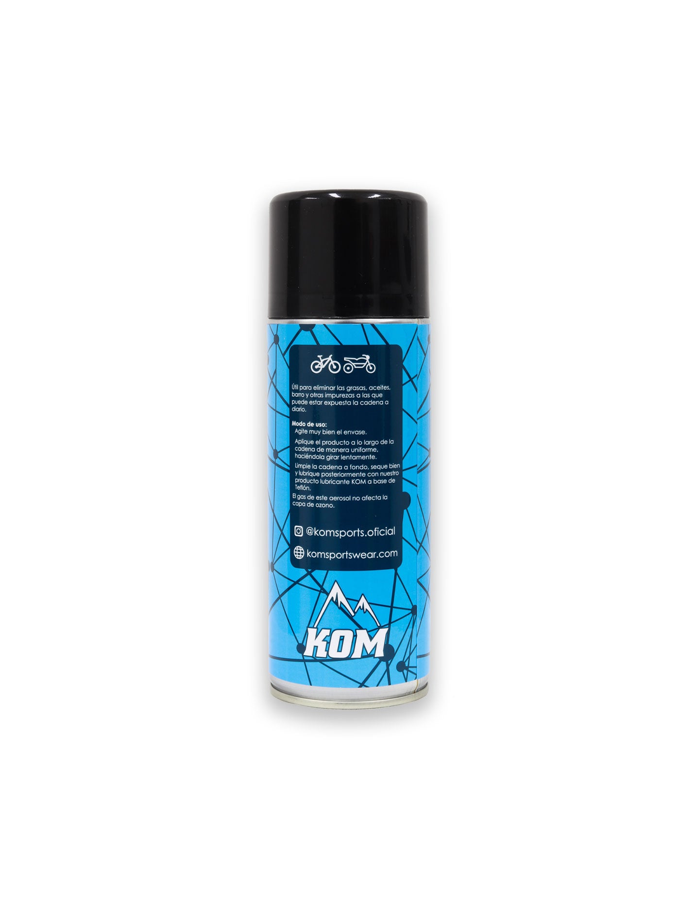 Desengrasante de cadena ciclismo, motos Aerosol 450 ml