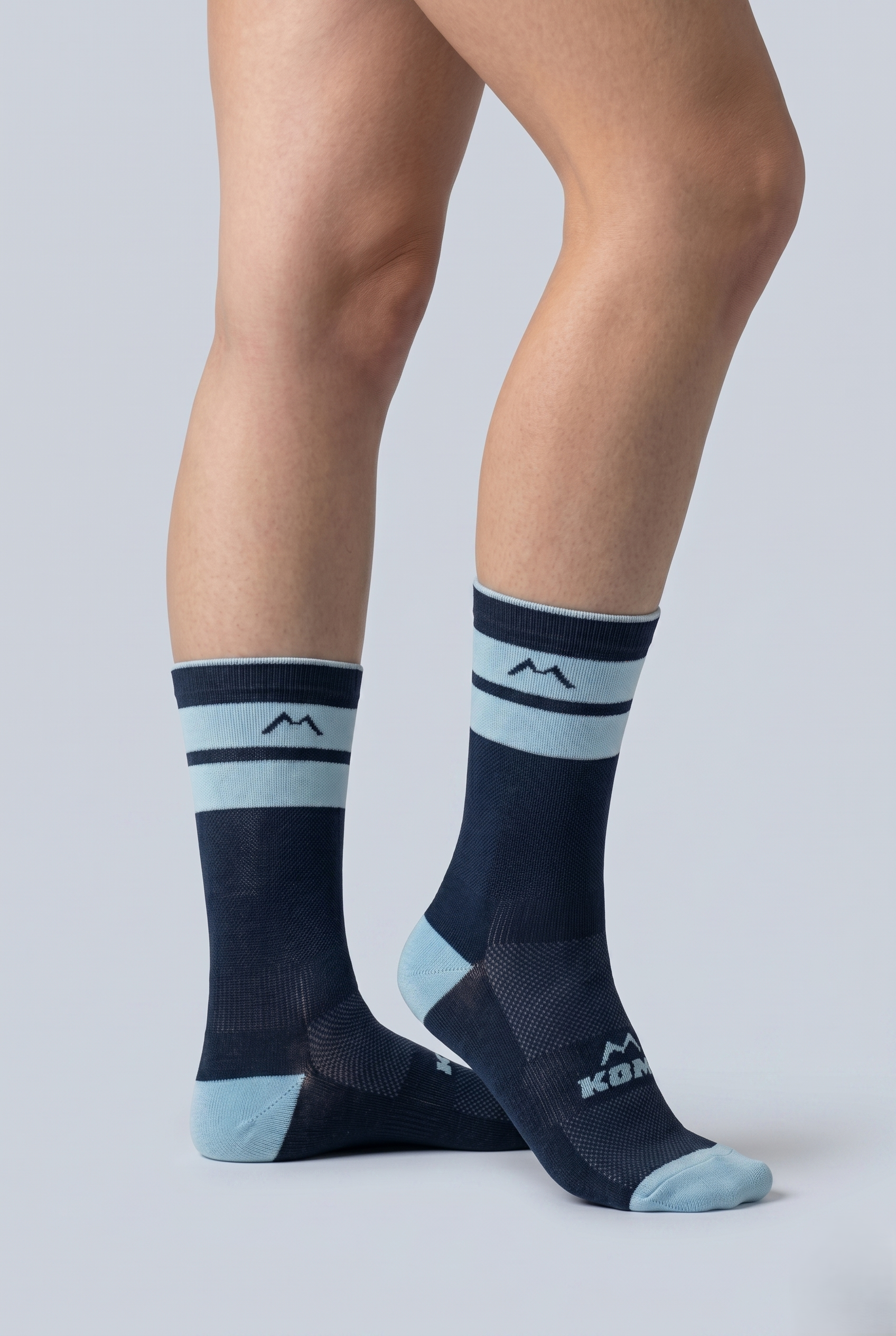 Medias KOM Dúo Stripe | Ciclismo y Running