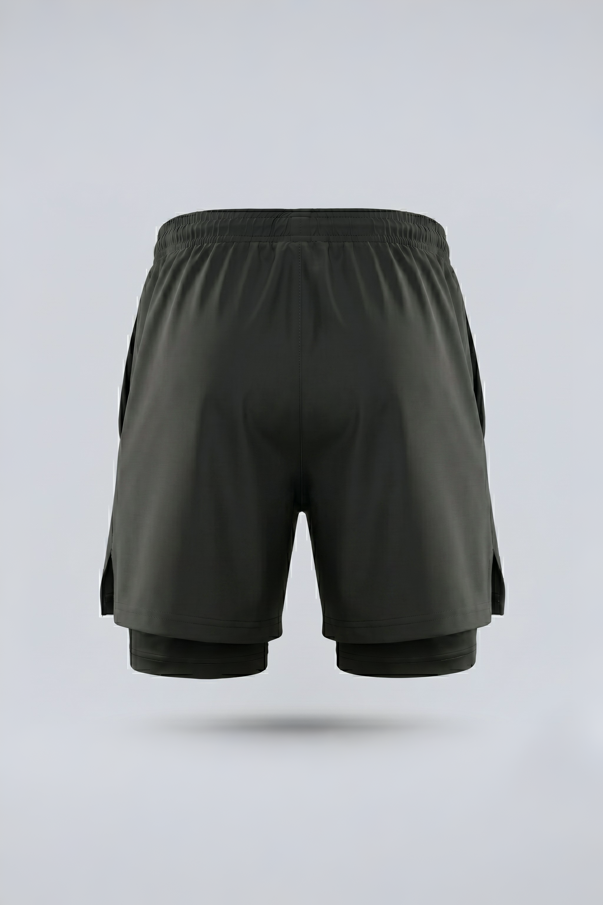 Pantaloneta Running Deportiva Hombre Tour con Bóxer Interno y Bolsillo