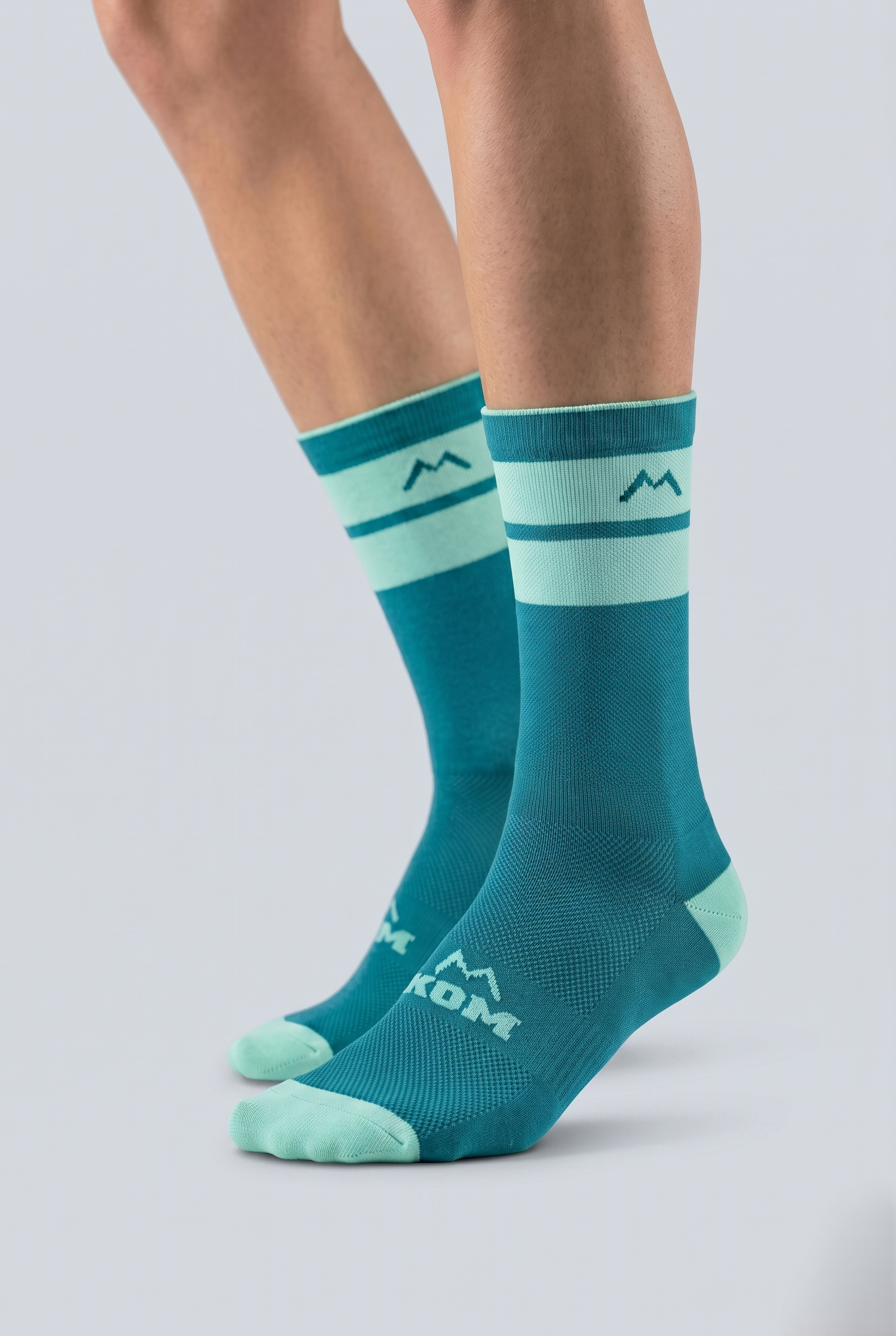 Medias KOM Dúo Stripe | Ciclismo y Running