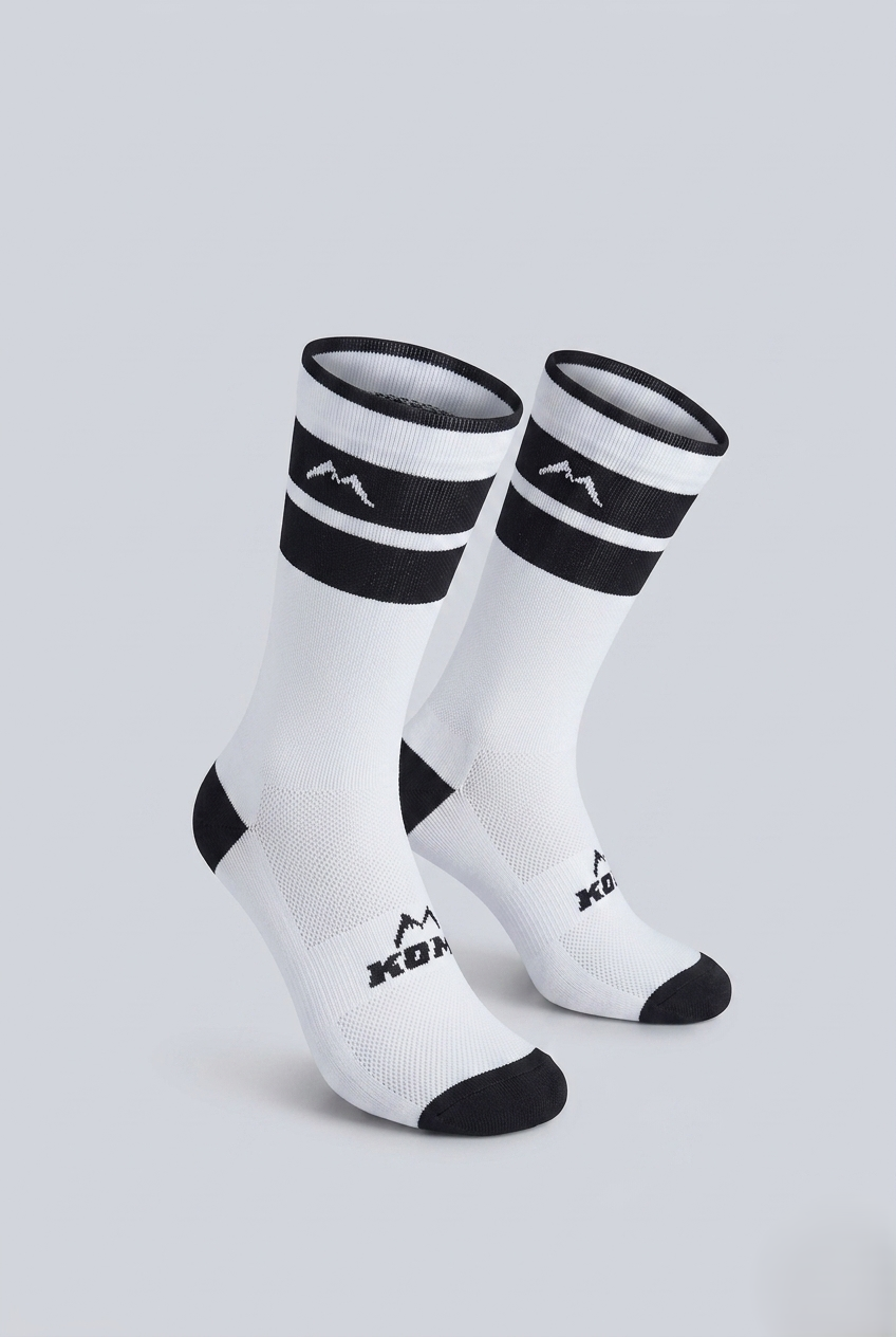 Medias KOM Dúo Stripe | Ciclismo y Running