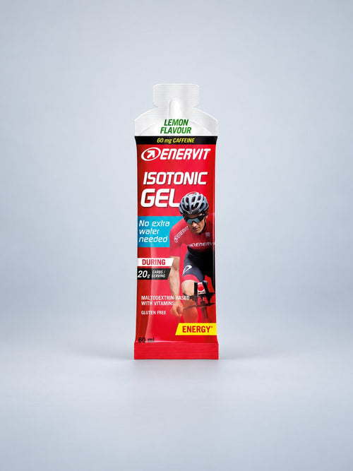 GEL ENERVIT ISOTONICO + CAFEINA 60ML X 3