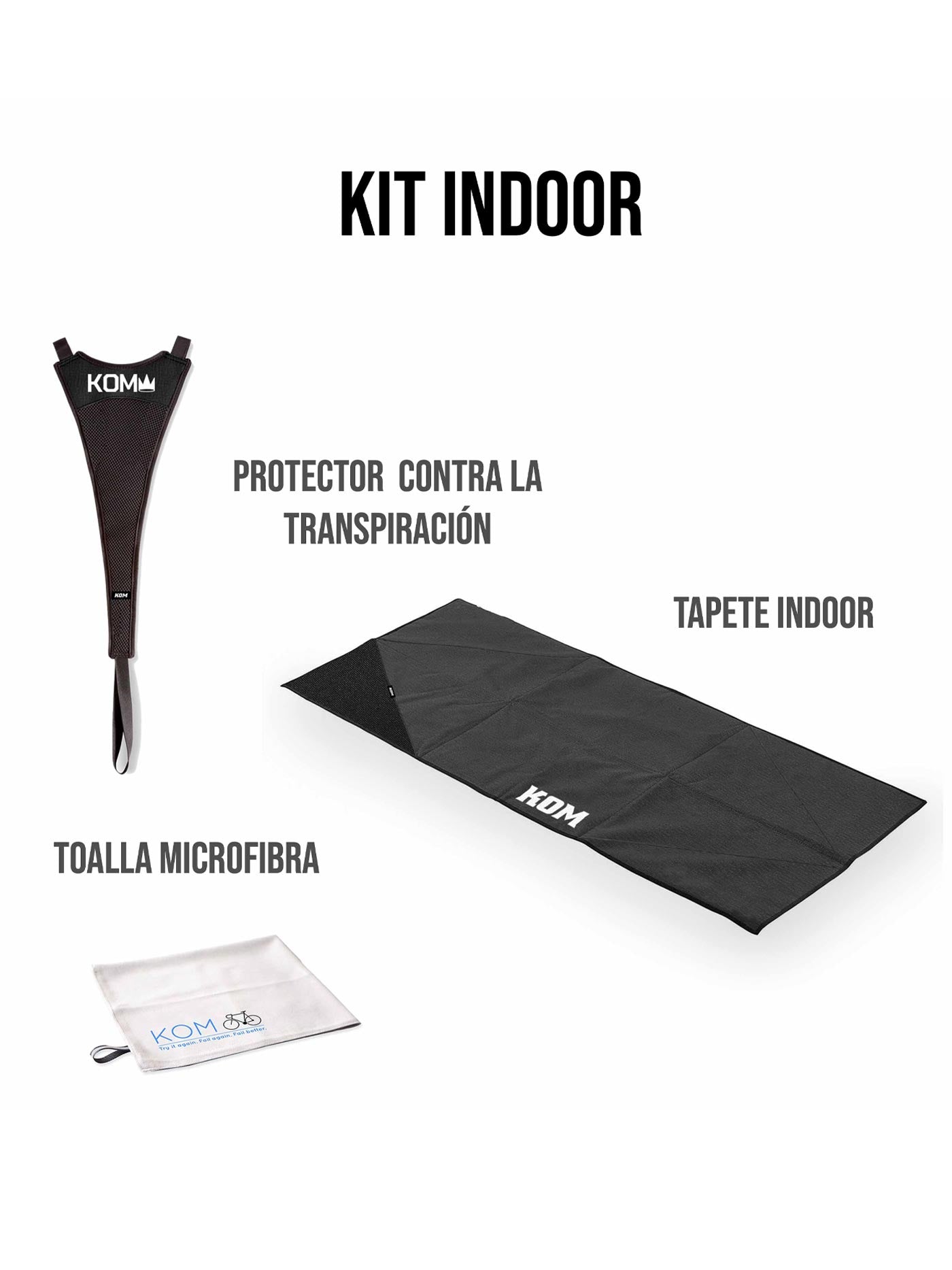 Kit indoor ciclismo, ruta, mtb