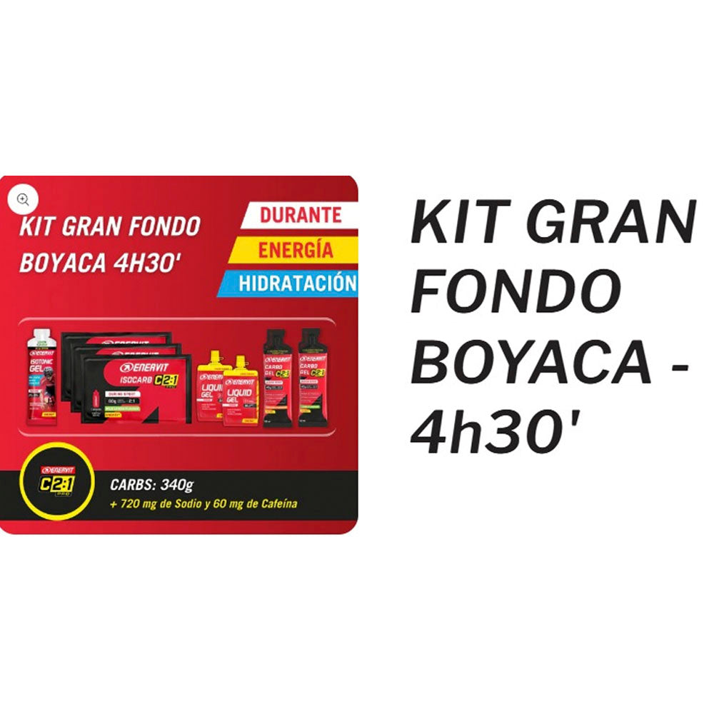 Kit Enervit carrera 4 horas y media