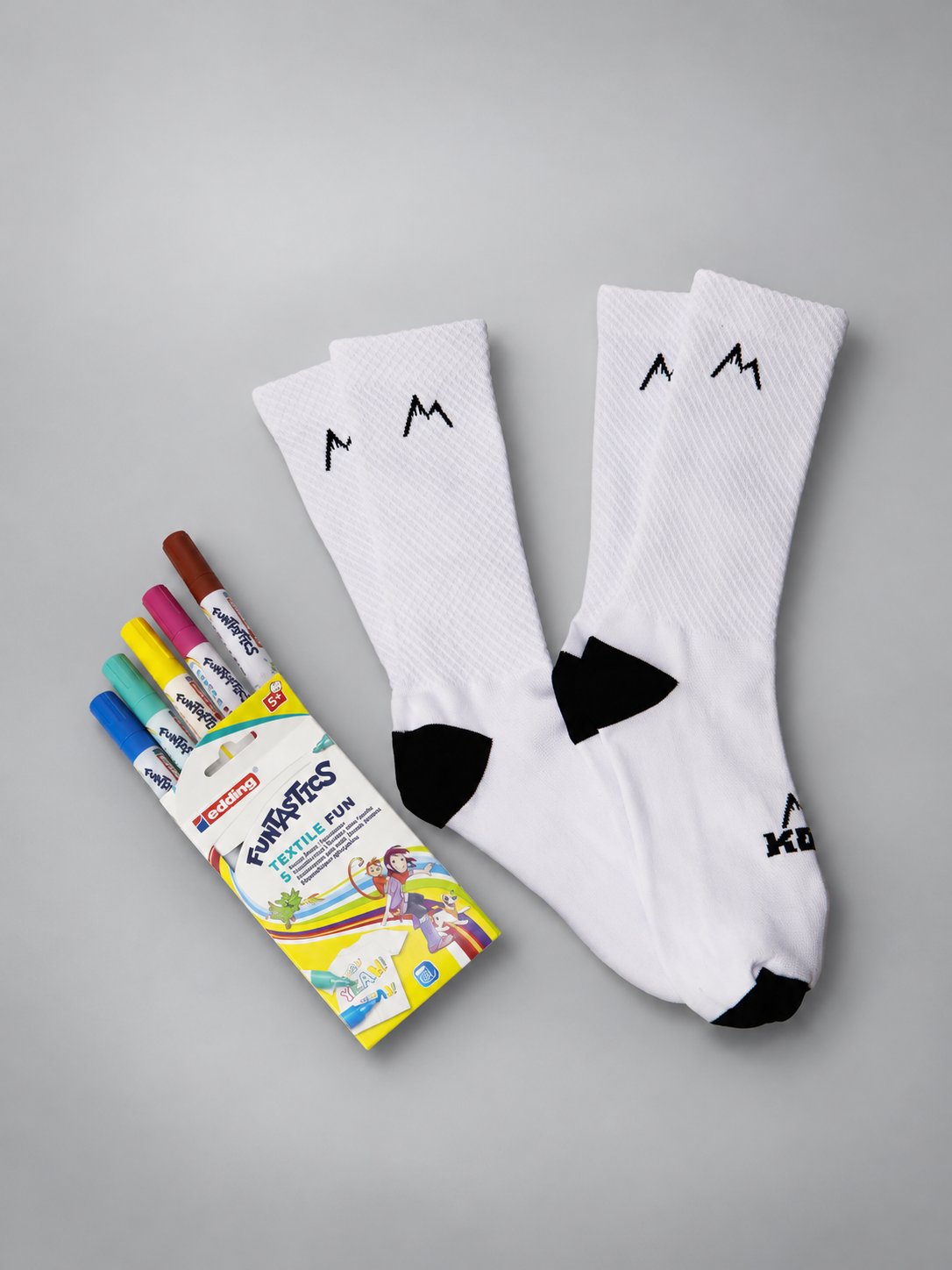 KIT x2 medias personalizadas ciclismo, running